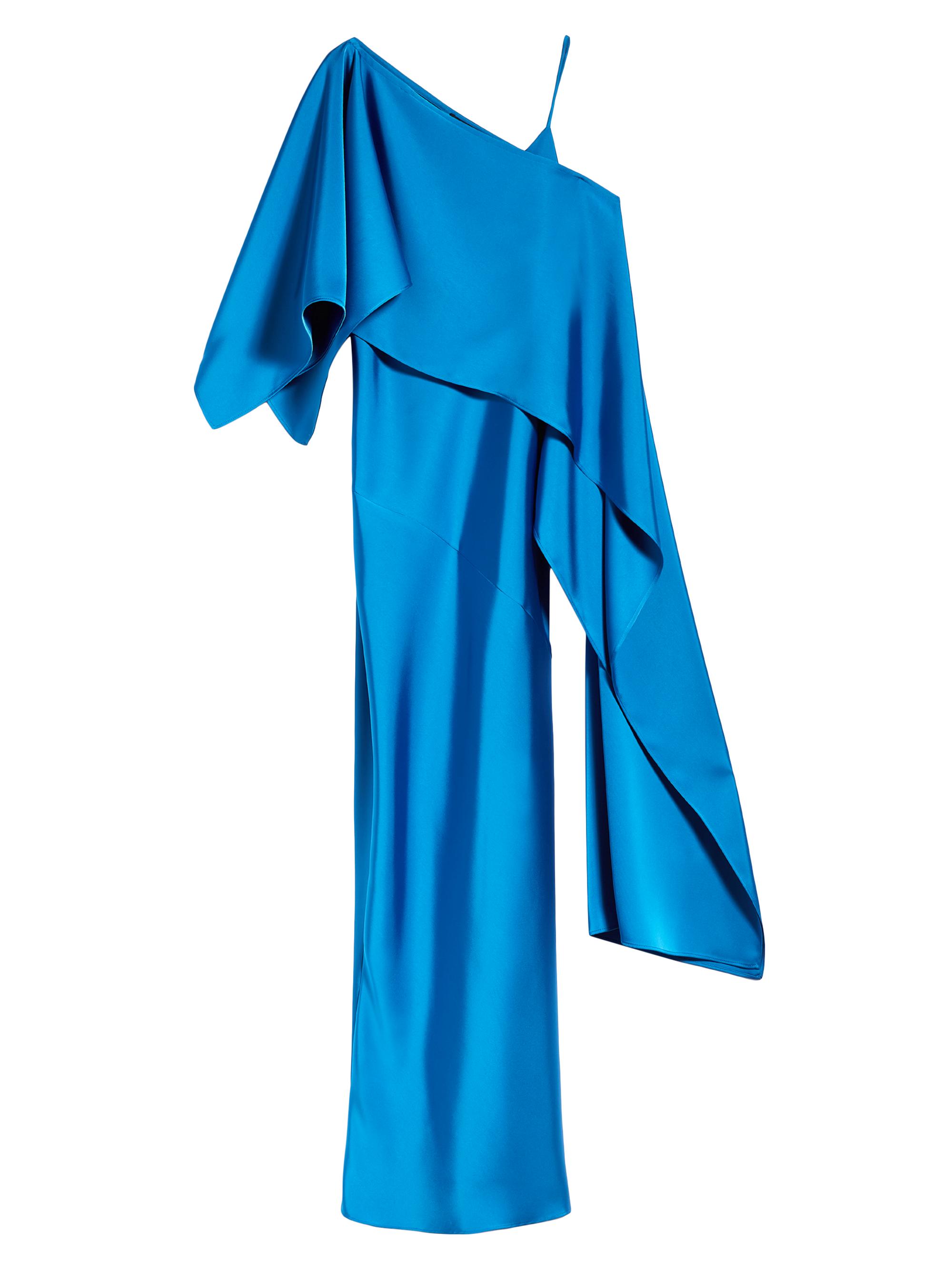 Weekend Max Mara Women's Satin Capelette & Slipdress - Cornflower Blue