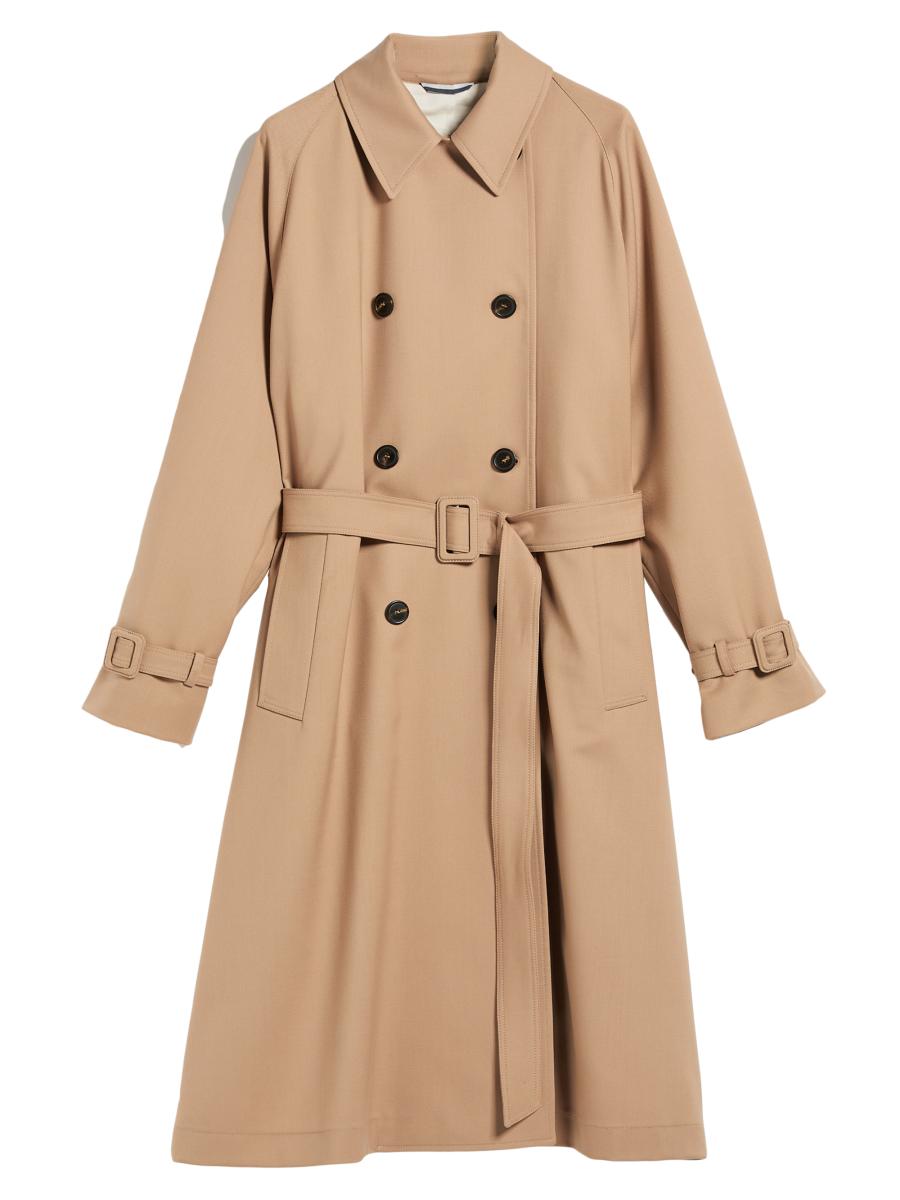 Weekend Max Mara Wool-Blend Trench Coat | Saks Fifth Avenue