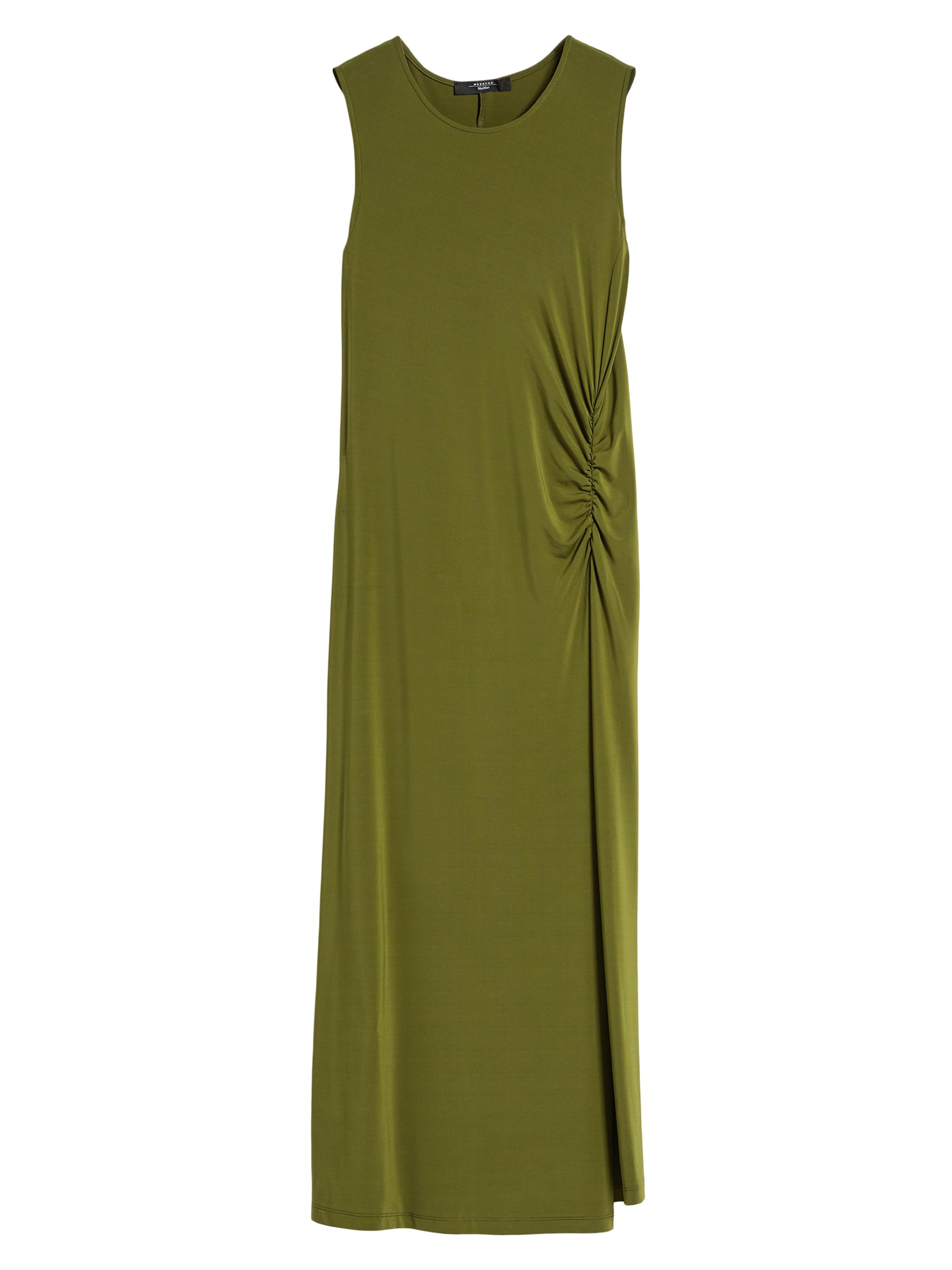 Weekend Max Mara Women's Jersey Gathered Maxi Dress - Green