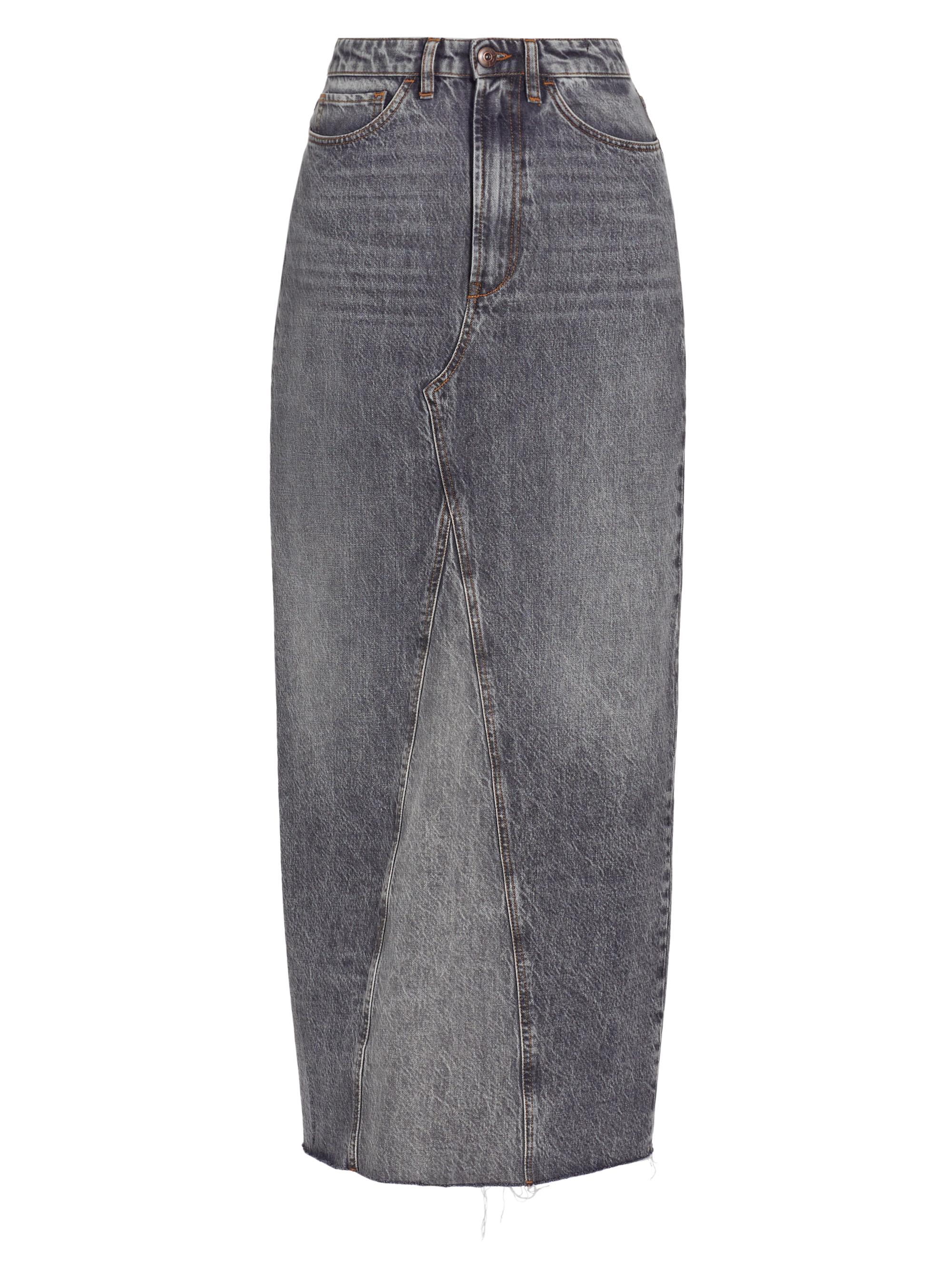 3x1 Women's Charlotte Denim Maxi Skirt - Bronx