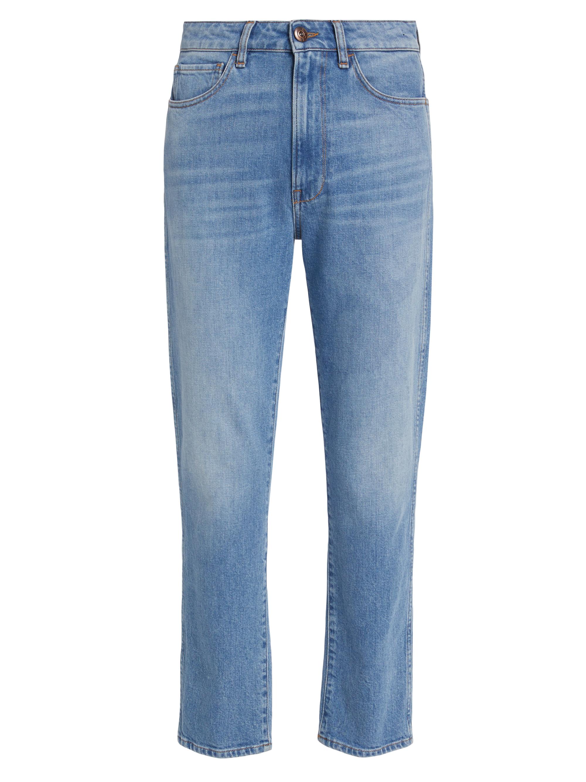 3x1 Women's Claudia Mid-Rise Stretch Slim Cropped Jeans - Byrd