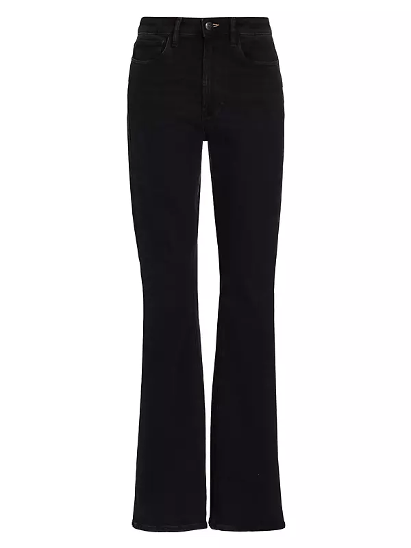 Shop 3x1 Maya Heels High-Rise Bootcut | Fifth Avenue Jeans Stretch Saks