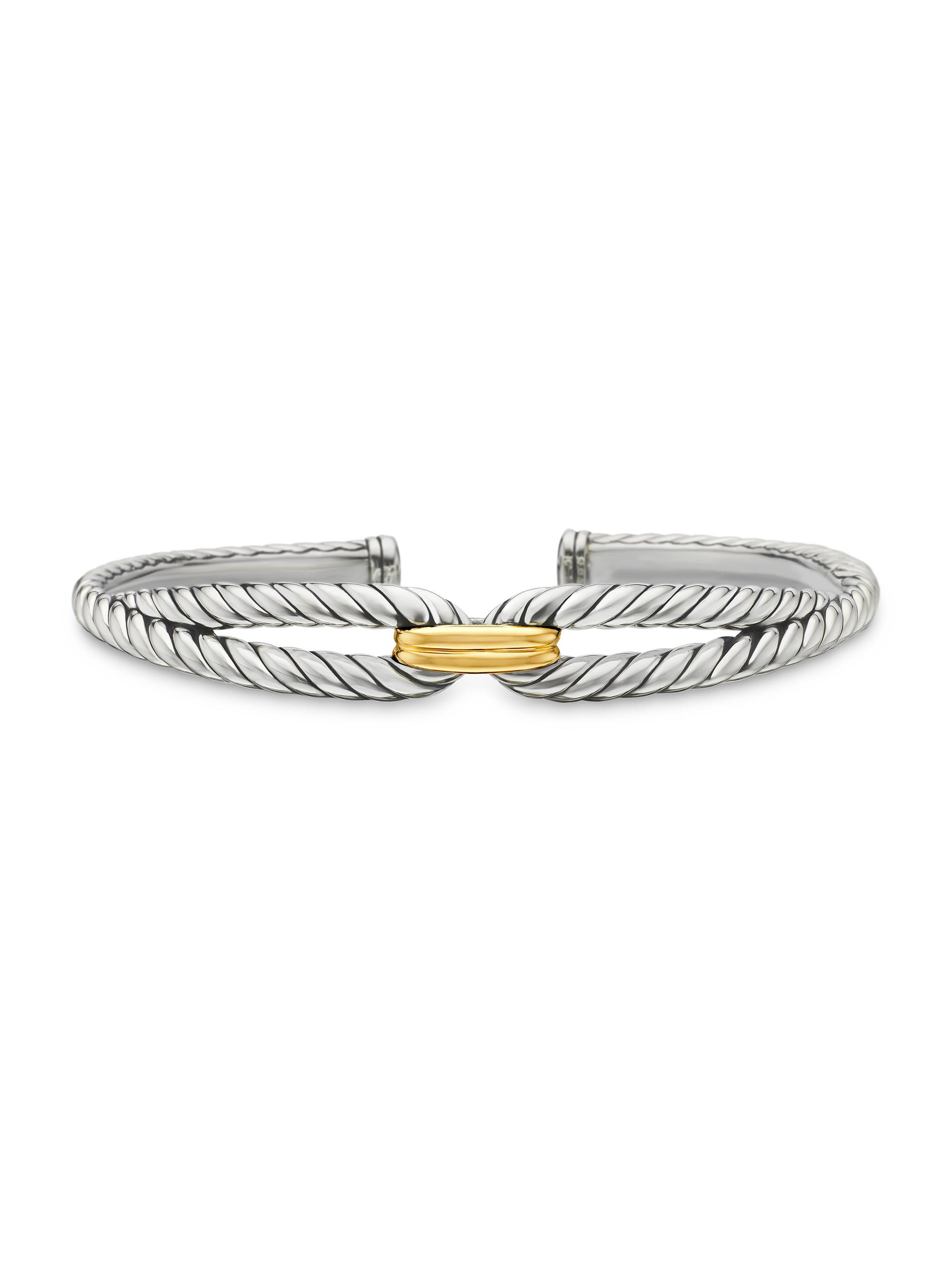 David Yurman Women's Cable Loop Bracelet in Sterling Silver - Silver