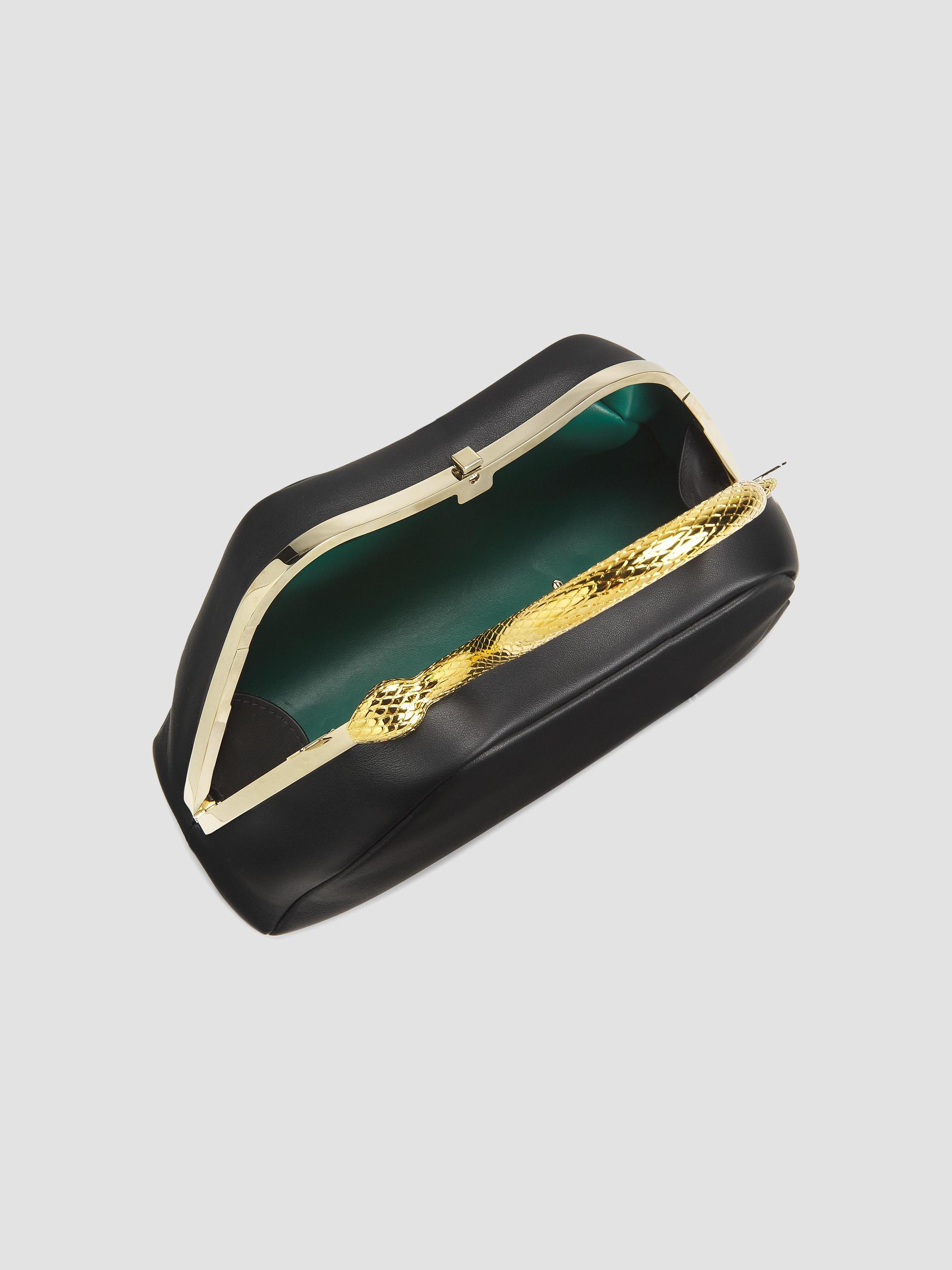 BVLGARI Serpentine Leather Top Handle Bag | Saks Fifth Avenue