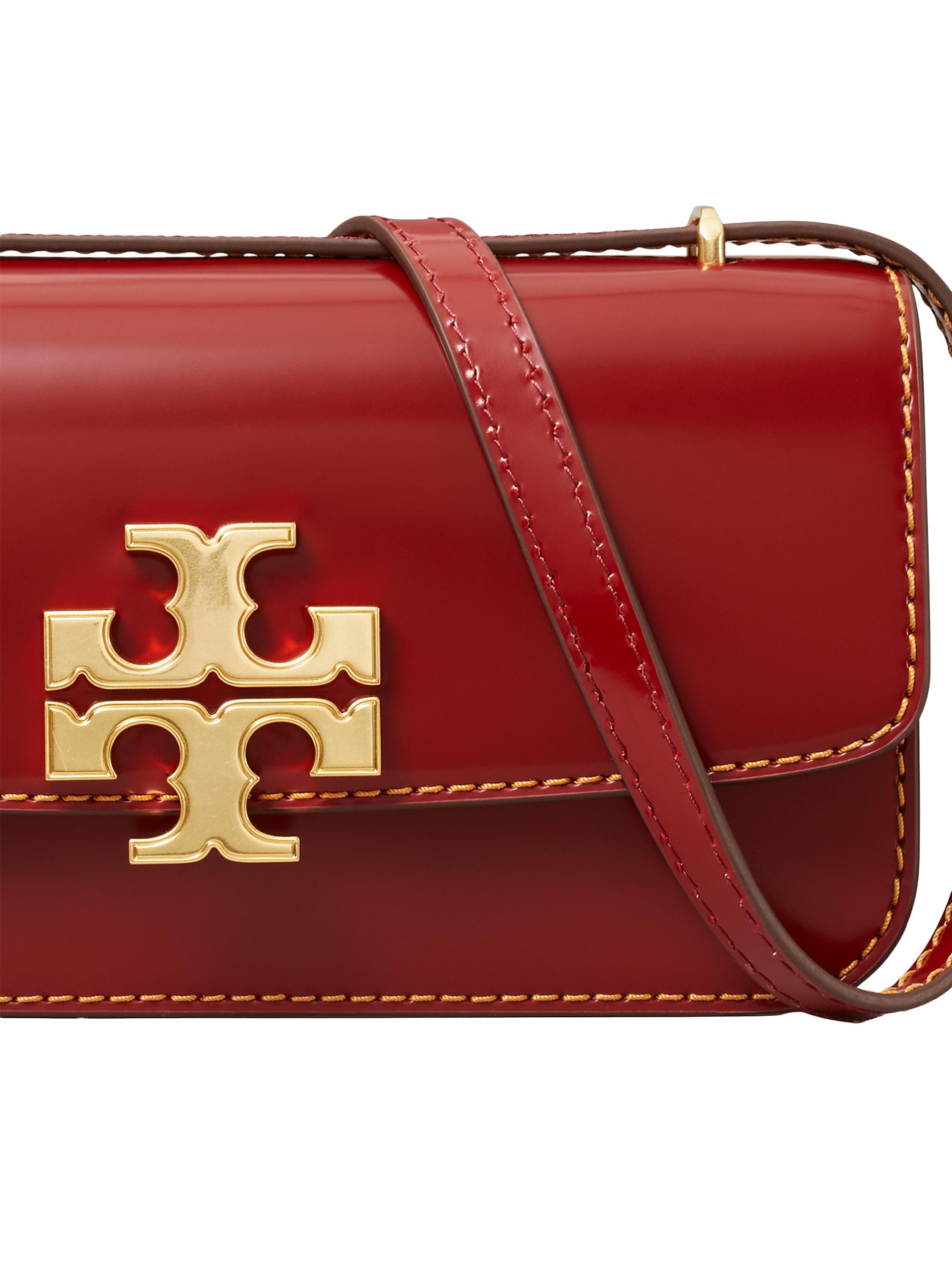 Tory Burch Eleanor Spazzolato Leather Convertible Shoulder Bag