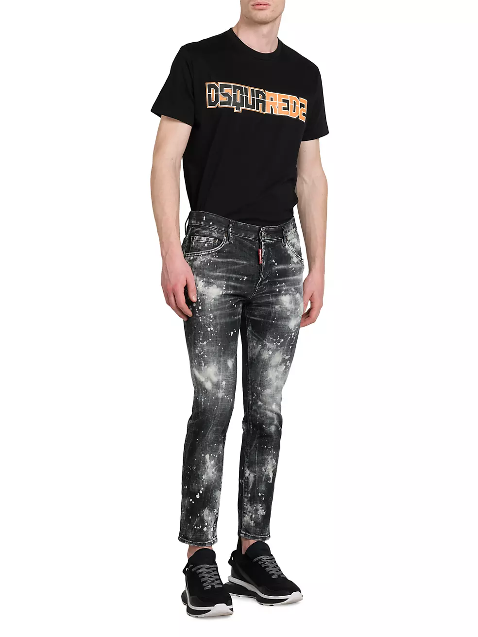 Bleached Skater Jeans