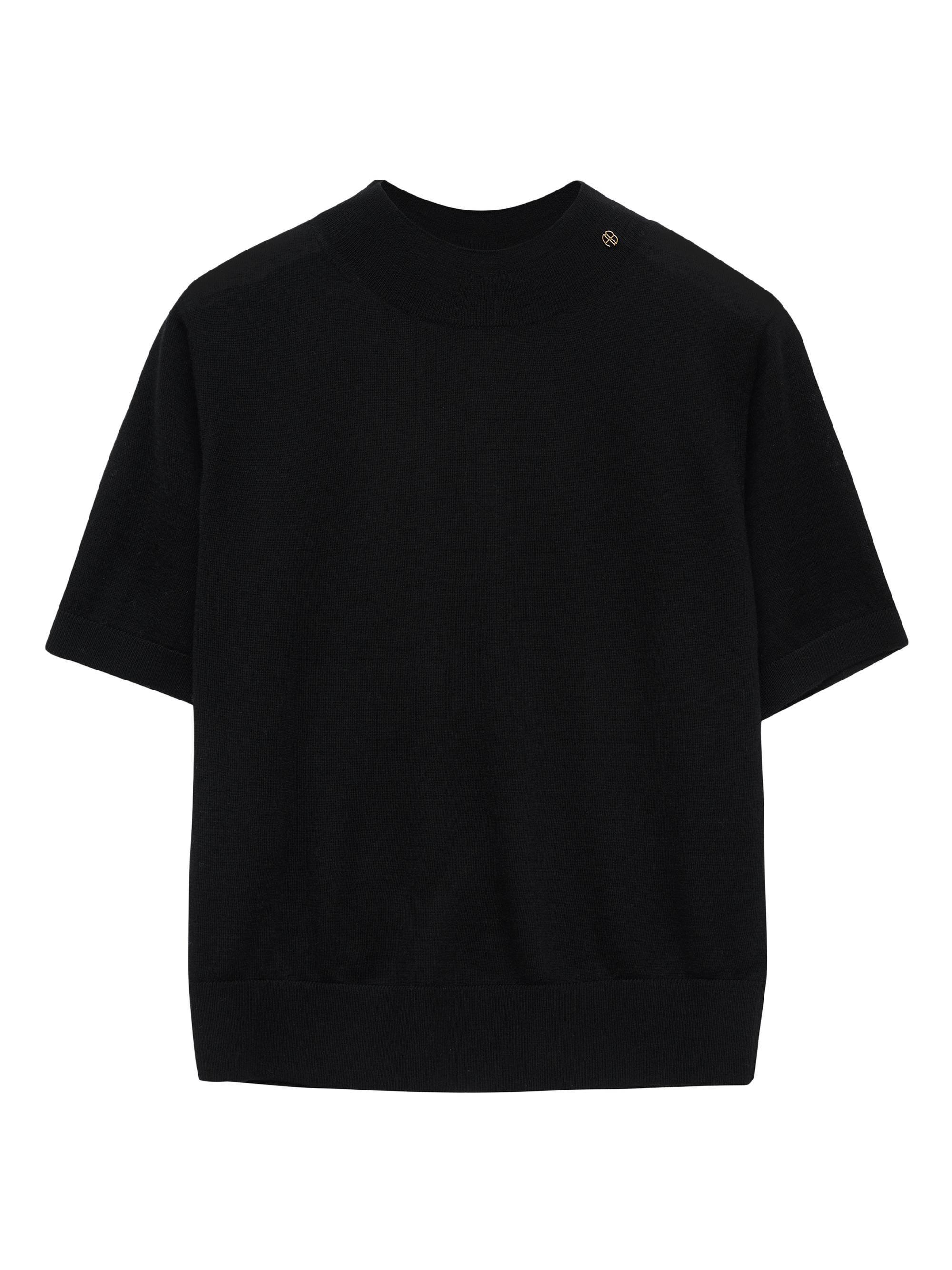 Anine Bing Women's Monique Wool-Cashmere Sweater - Black