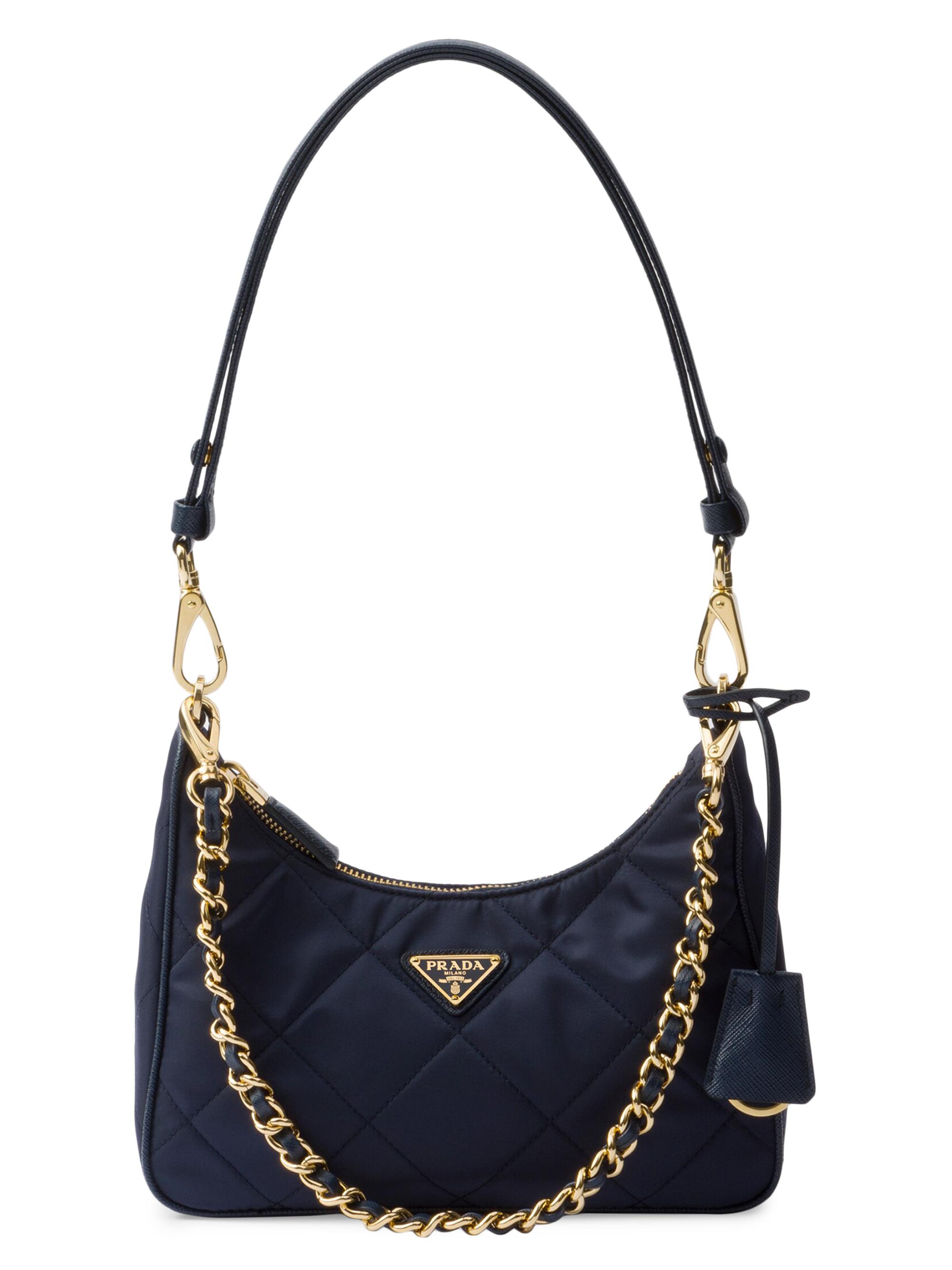 Prada Women's Re-Edition 1995 Chaîne Re-Nylon Mini Bag - Blue