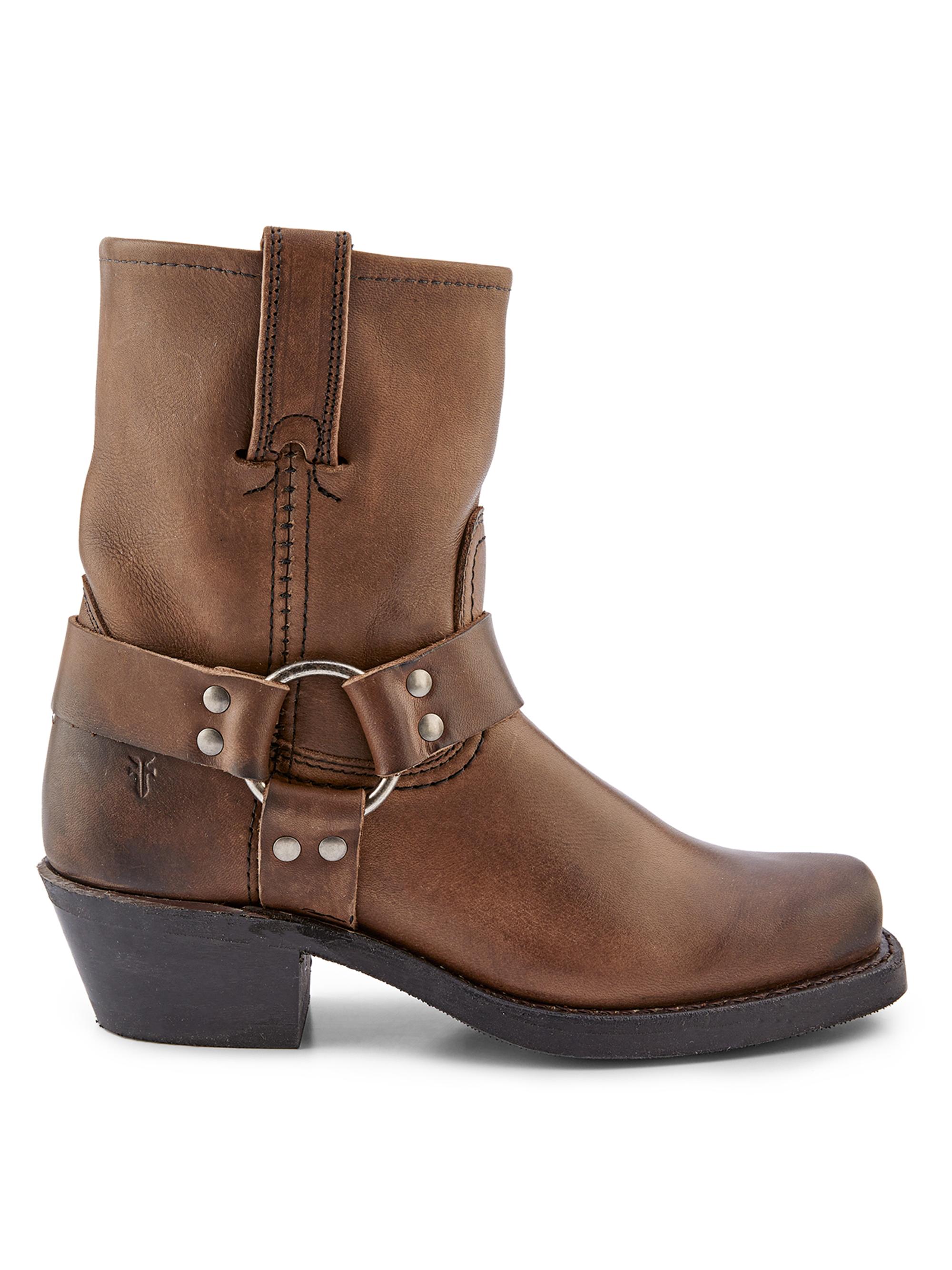 Frye Women's Harness 8R Booties - Cognac