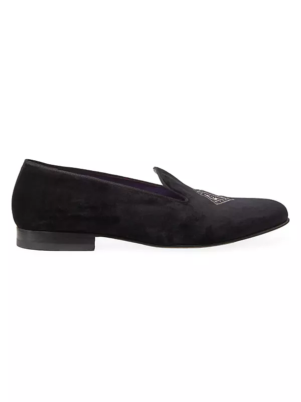 Shop Ralph Lauren Purple Label Alonzo Slipper Loafers | Saks Fifth 