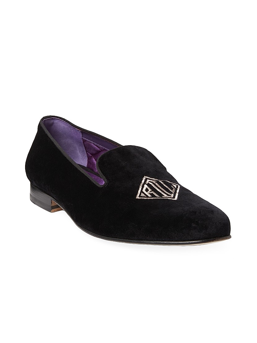 Shop Ralph Lauren Purple Label Alonzo Slipper Loafers | Saks Shop Ralph Lauren Purple Label Alonzo Slipper Loafers | Saks