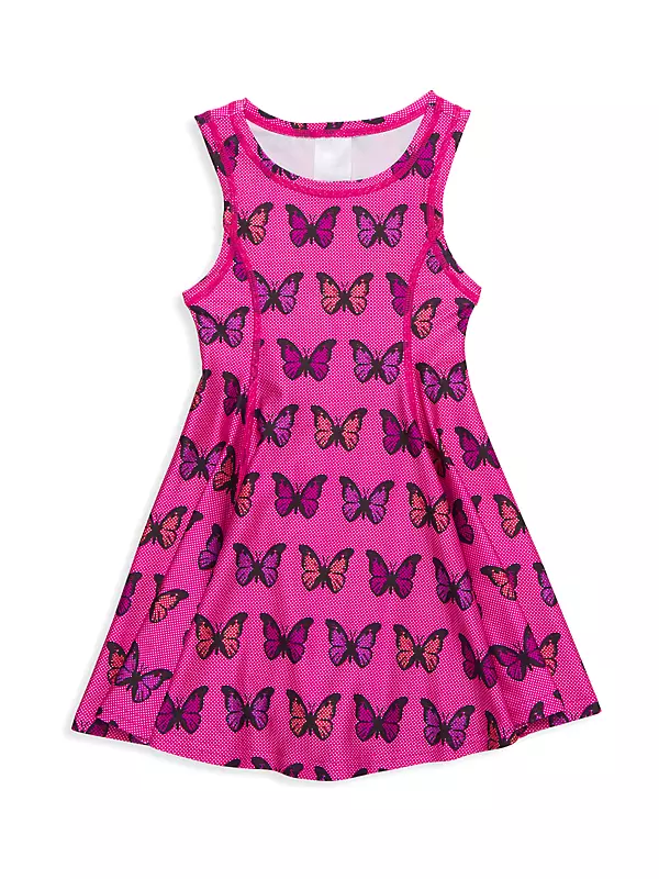Shop Terez Little Girl's Halftone Butterfly Skater Dress