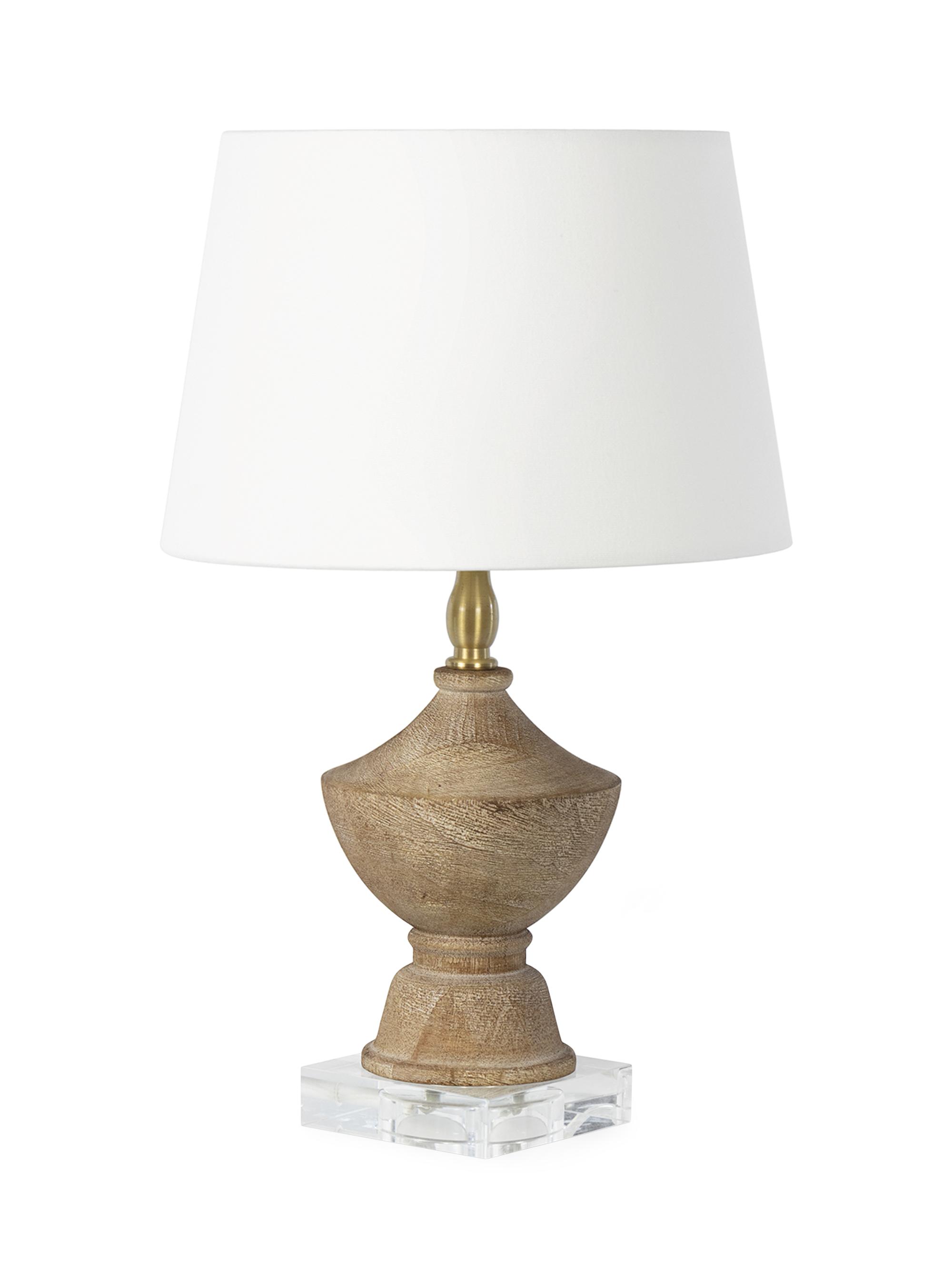 Regina Andrew Beatrix Wood Mini Lamp - Brown