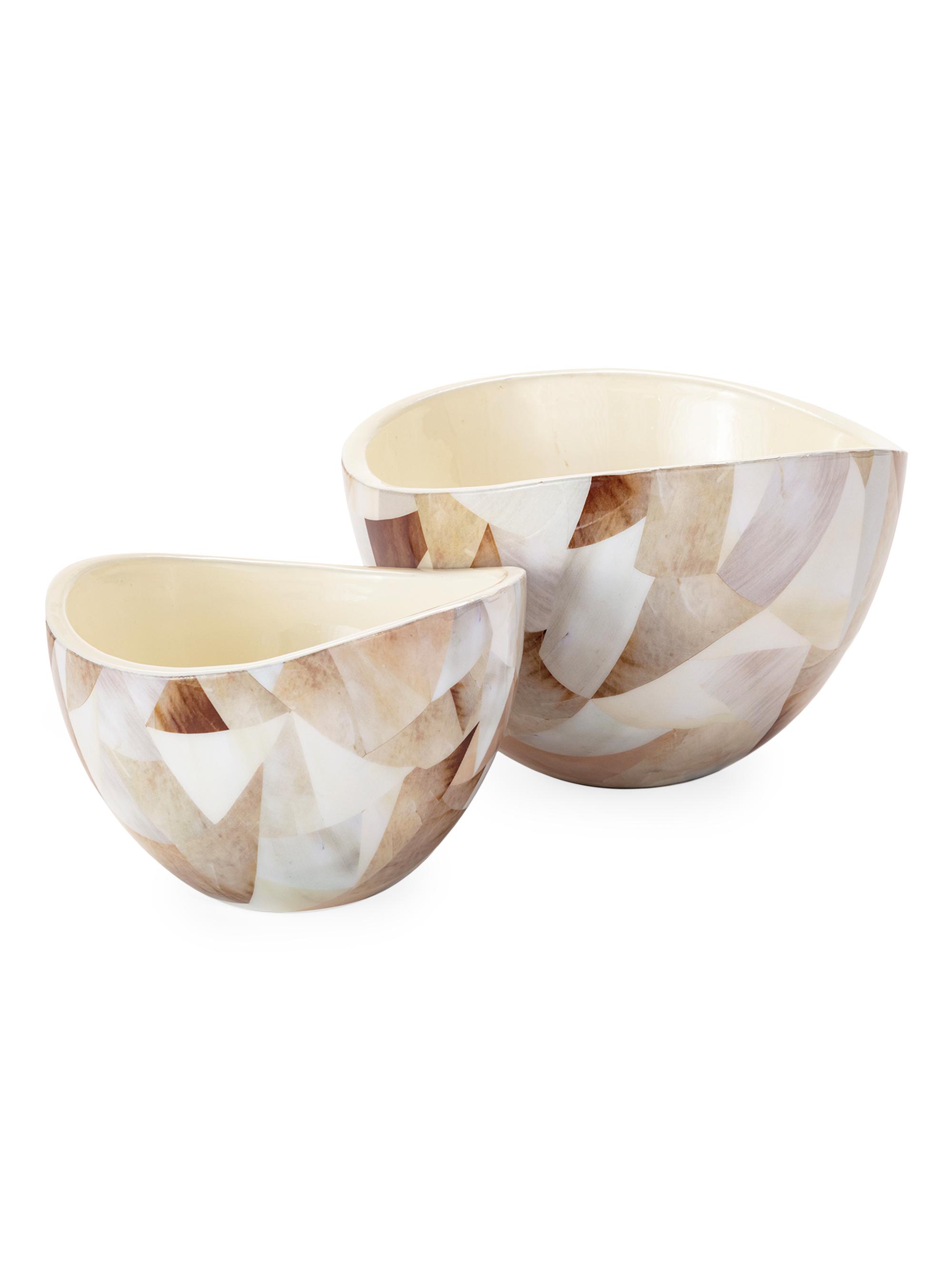 Regina Andrew Jake Pieced Jigsaw Bowl 6.5 x 9.7