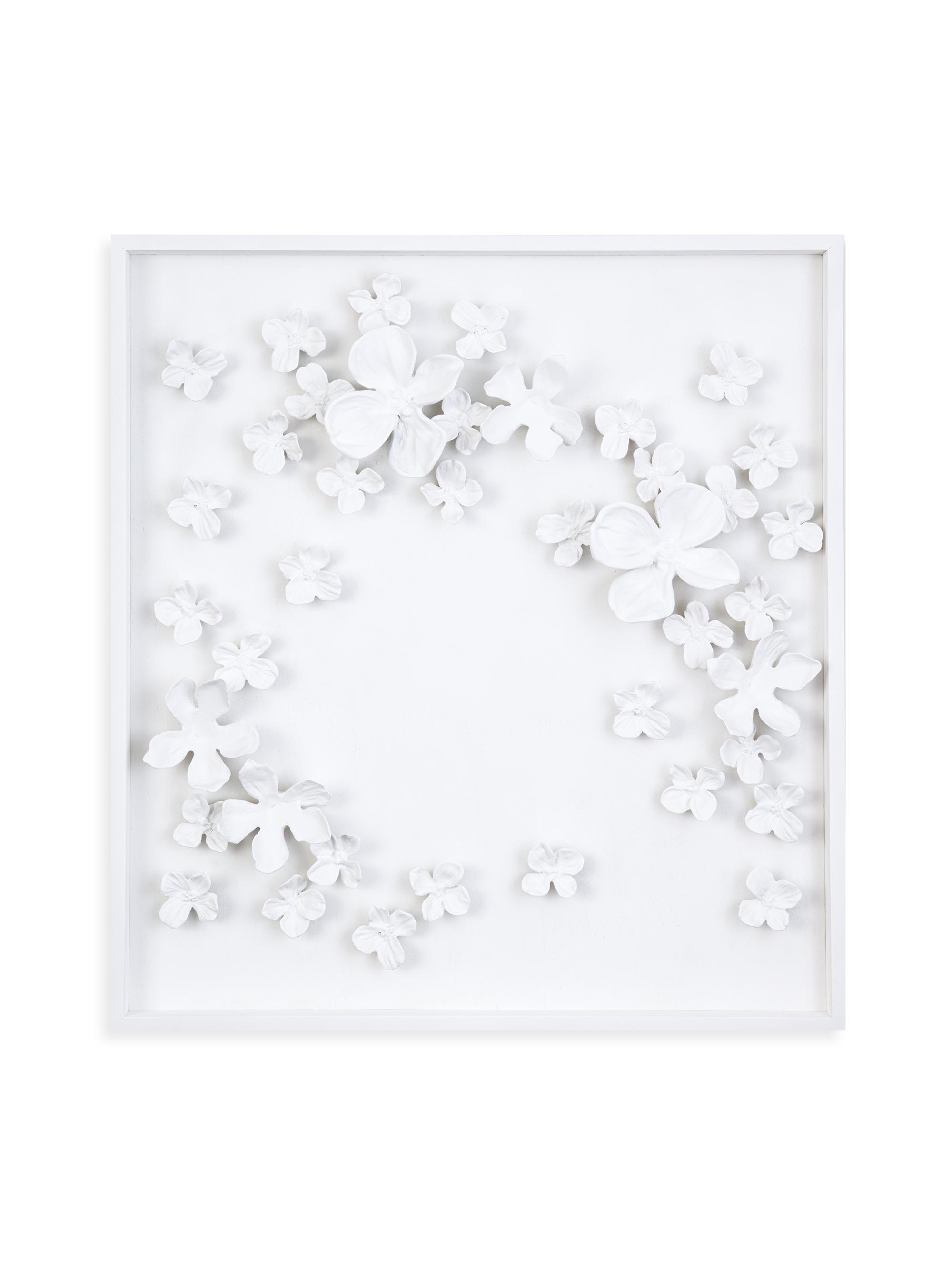 Regina Andrew Dogwood Bouquet Three-Dimensional Artwork - White