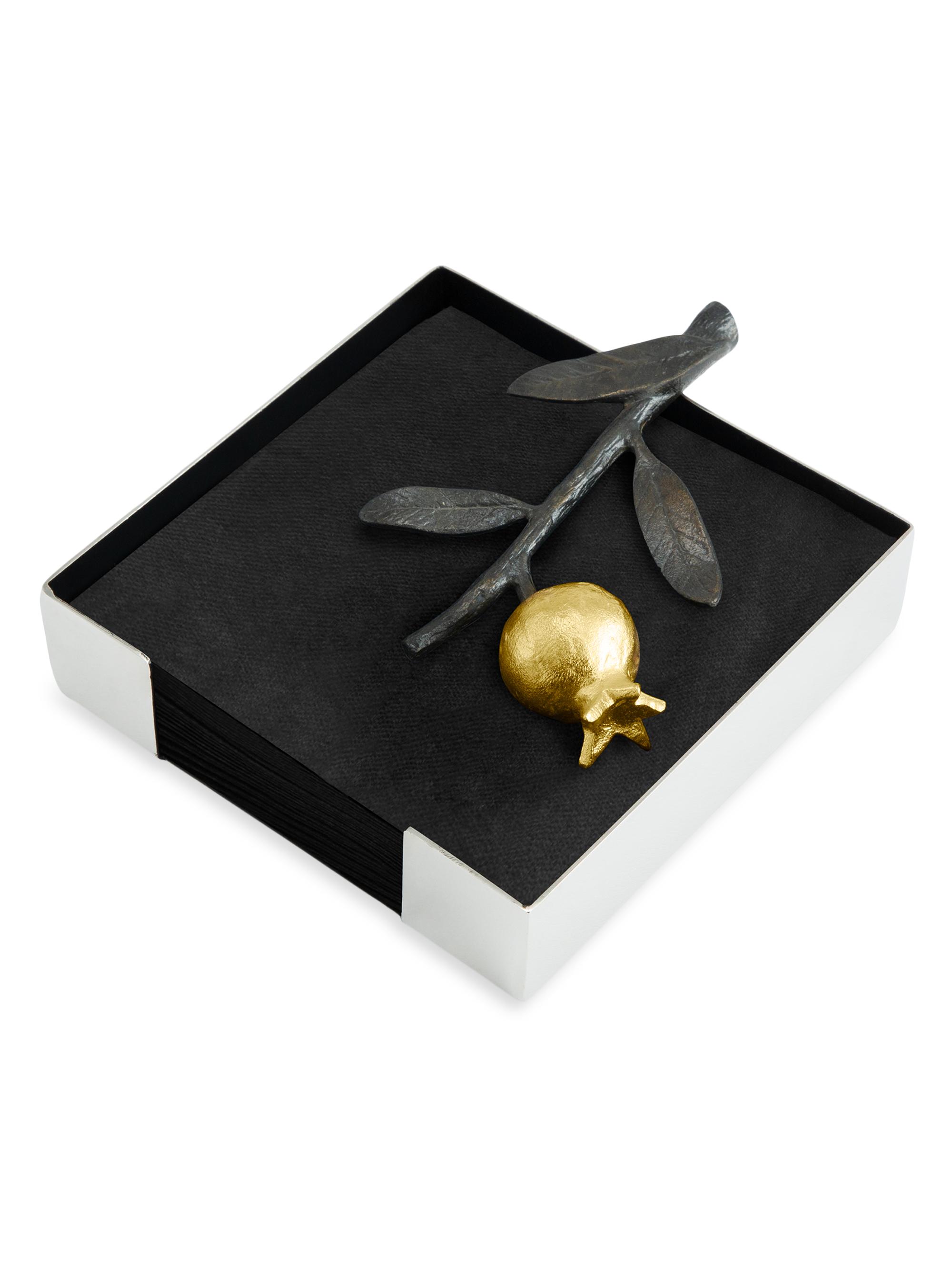 Michael Aram Pomegranate Cocktail Napkin Holder