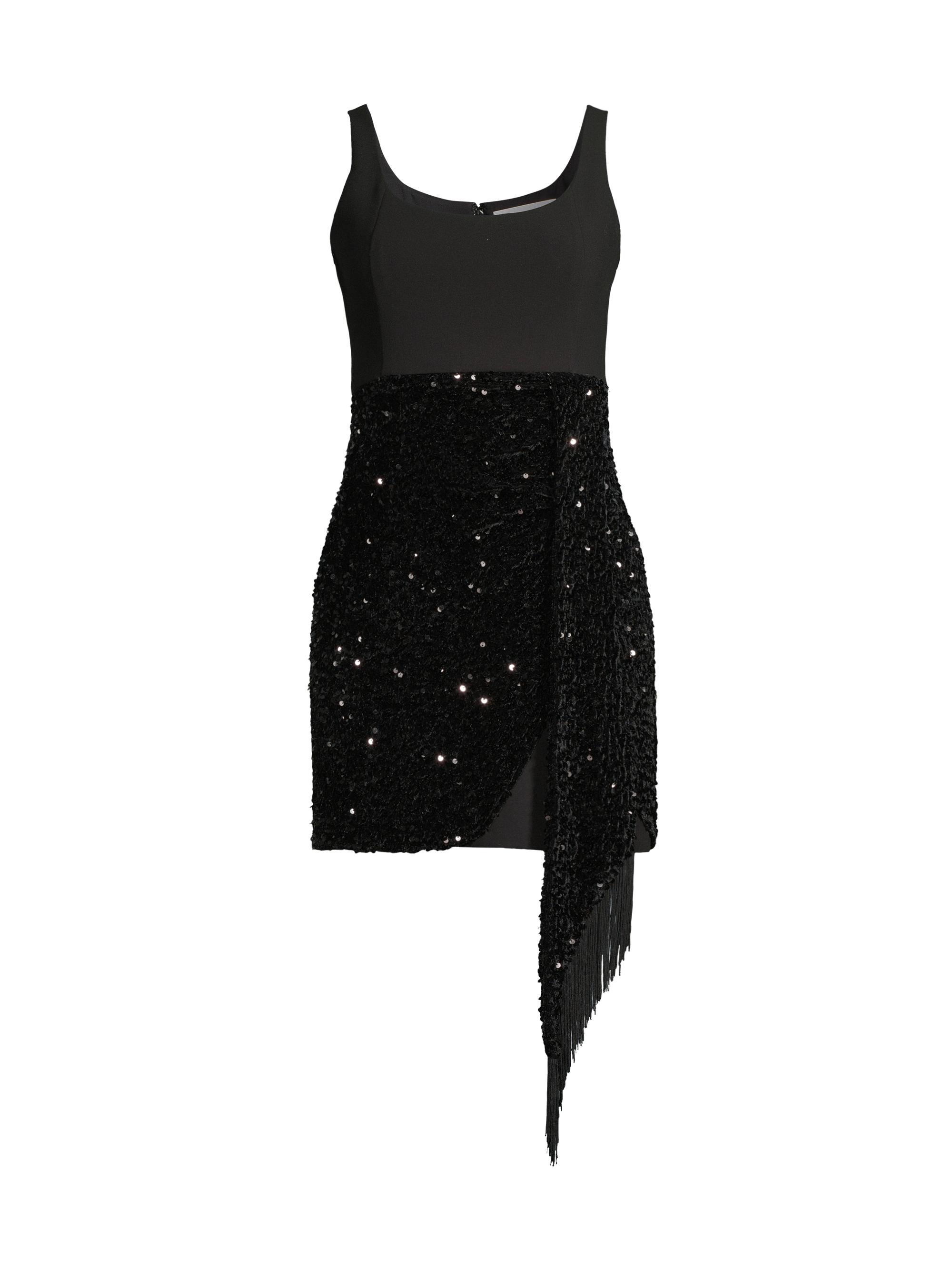 Likely Women's Venus Sequined Minidress - Black