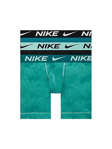 Dri-FIT Essential repeat logo and solid boxer briefs 3-pack, Nike, Shop  Men's Underwear Multi-Packs Online