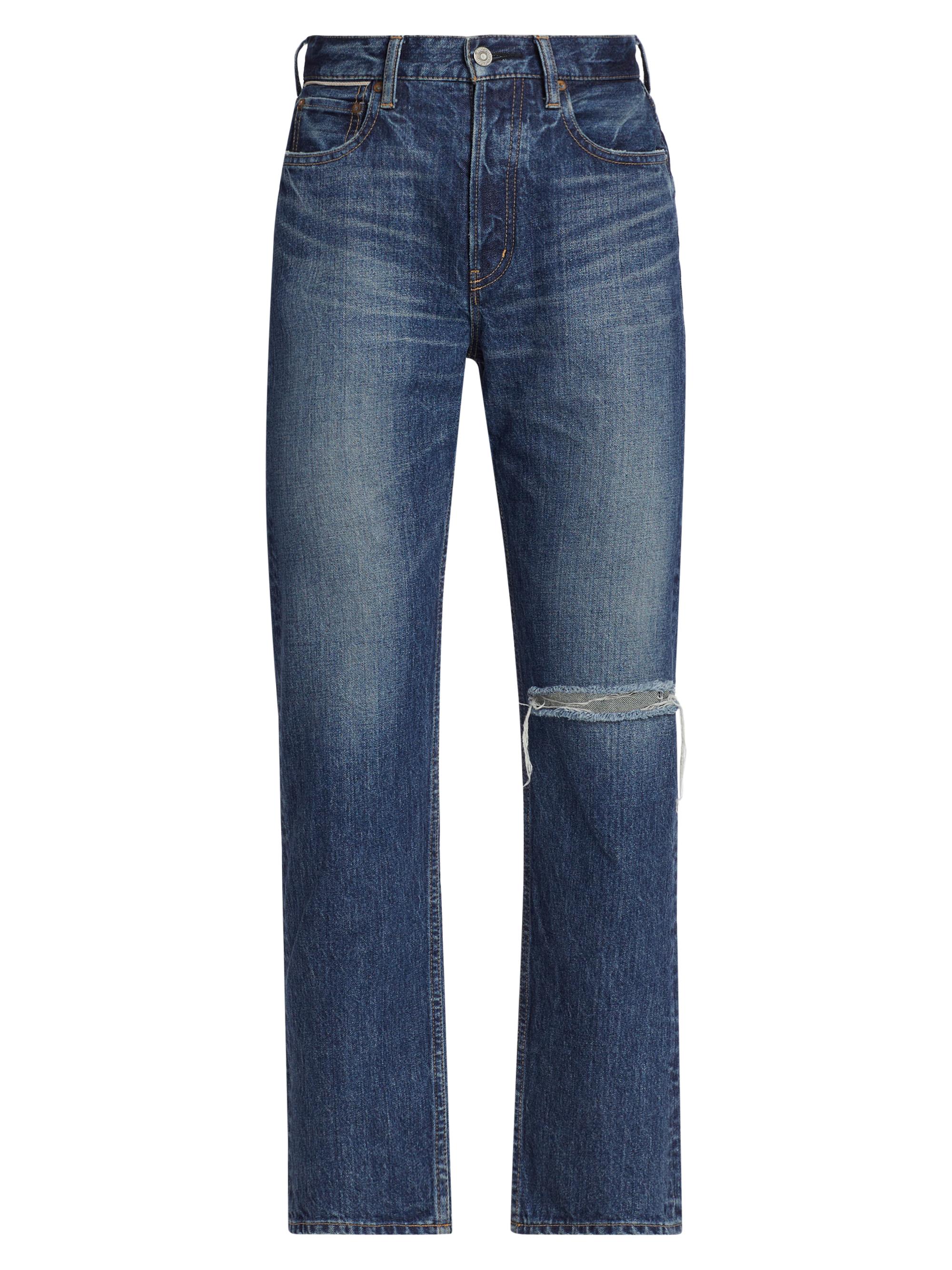 R13 Distressed Crossover Jeans | Saks Fifth Avenue
