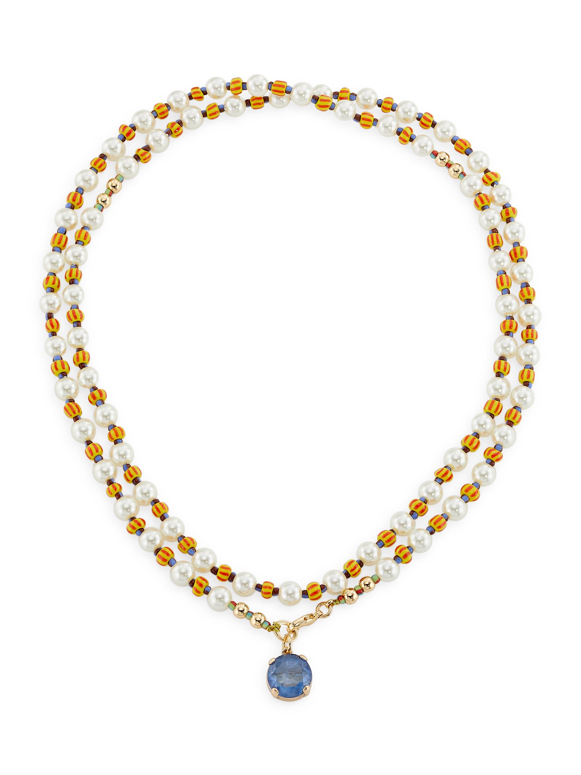 Roxanne Assoulin Women's A Bit Of Polish The Wraparound Goldtone & Mixed-Media Necklace -