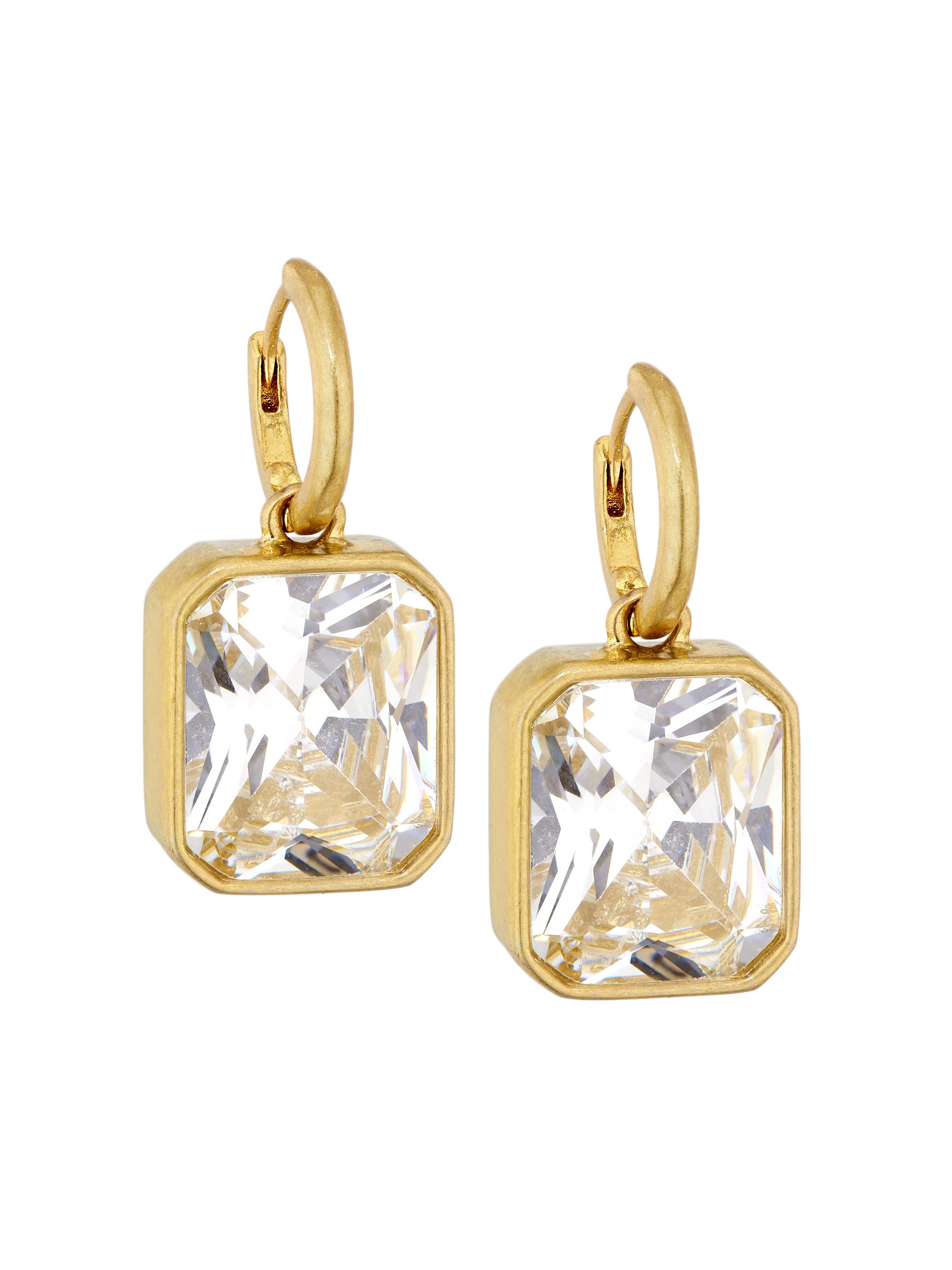 Roxanne Assoulin Women's Gem Palace Raj Goldtone & Cubic Zirconia Drop Earrings - Diamond