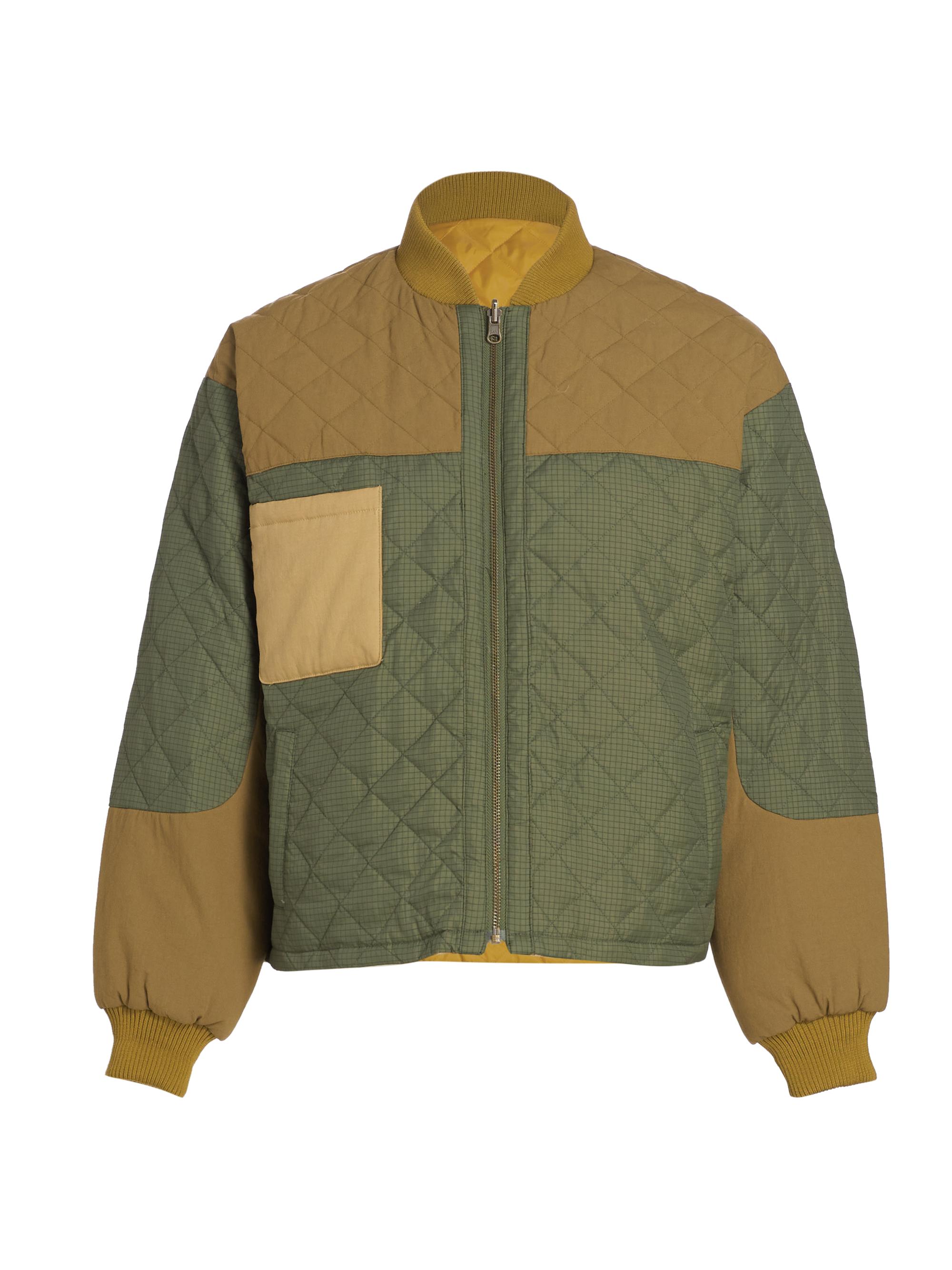 The Great Women's The Reversible Traveler Puffer Jacket - Army Multi