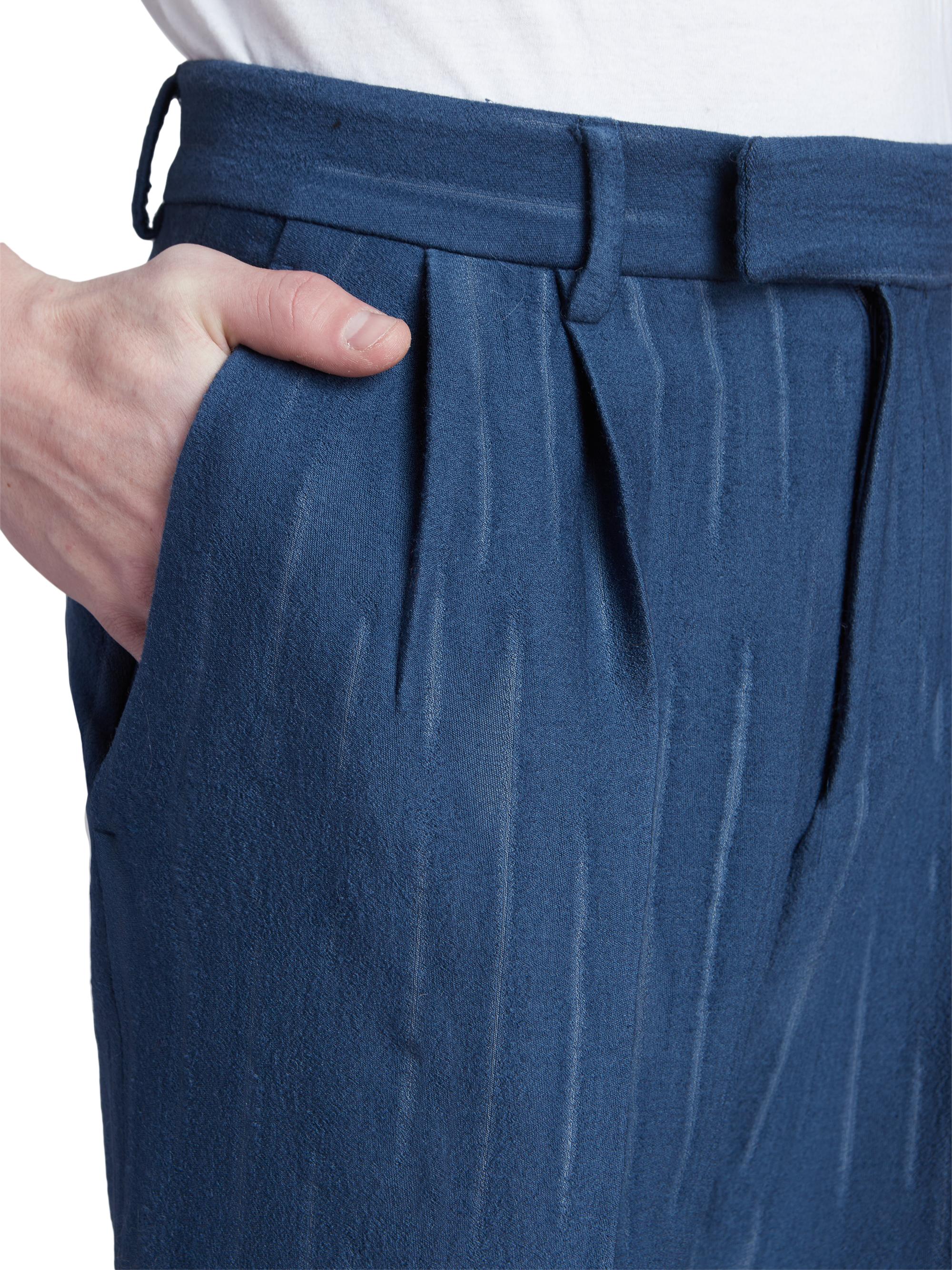 Shop Amiri Double Pleat Trousers | Saks Fifth Avenue