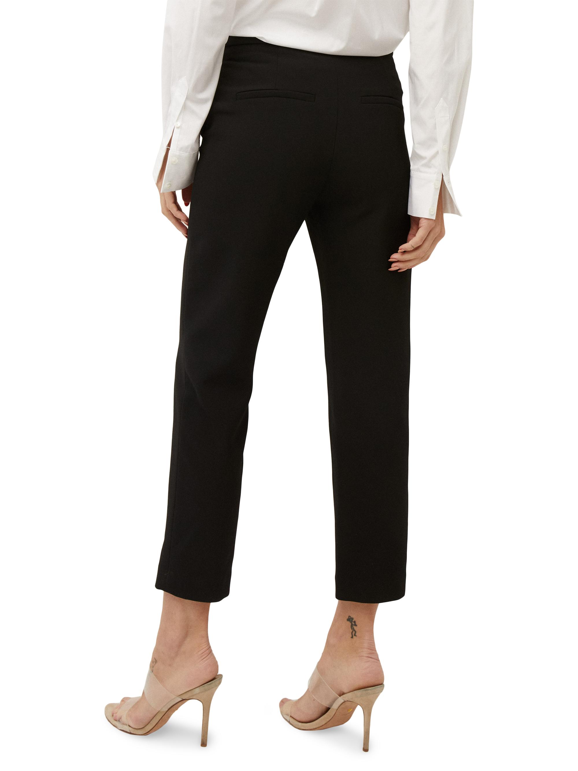 Veronica Beard Renzo Straight-Leg Ankle-Crop Pants | Saks Fifth Avenue