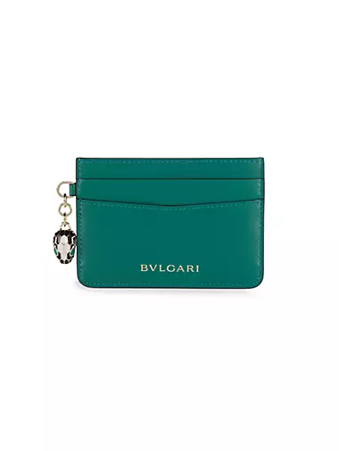 Serpenti Forever Leather Card Case