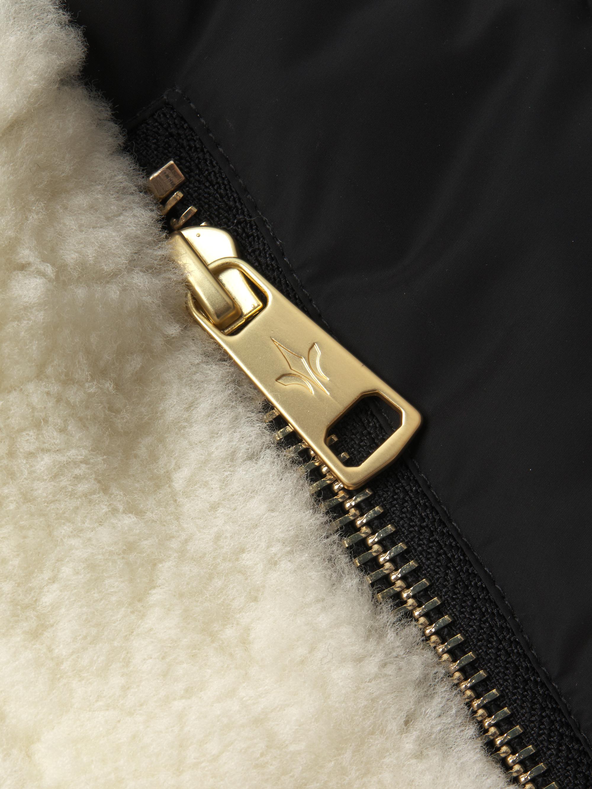 【未使用】NICOLE BENISTI 4way ジャケット フォックスファー フォックスファーカラーレザーレットジャケット - BEIDELLI | 60