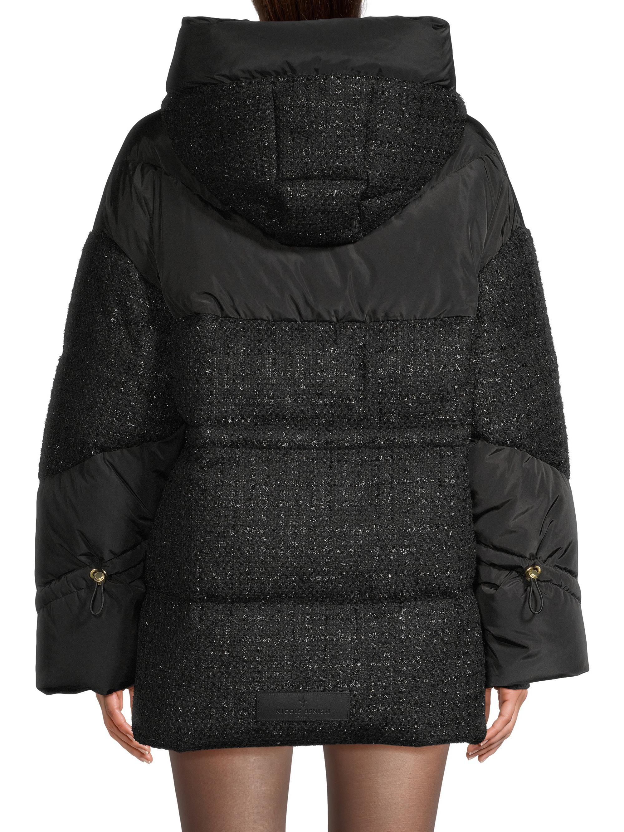 Nicole Benisti Matilde Tweed Down Puffer Jacket | Saks Fifth Avenue