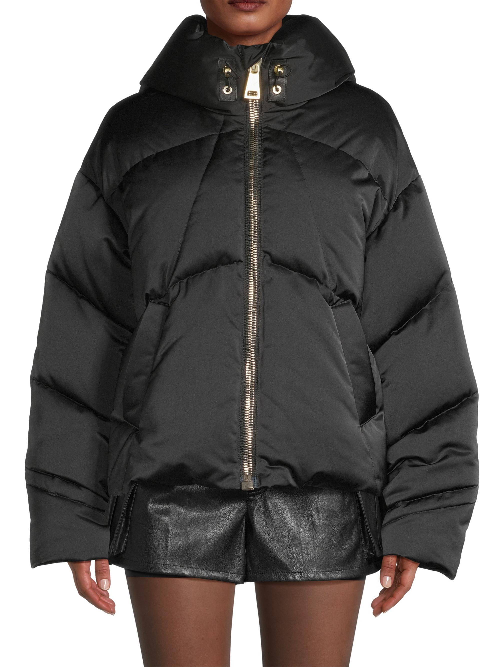Nicole Benisti Matignon Oversized Satin Down Jacket | Saks Fifth