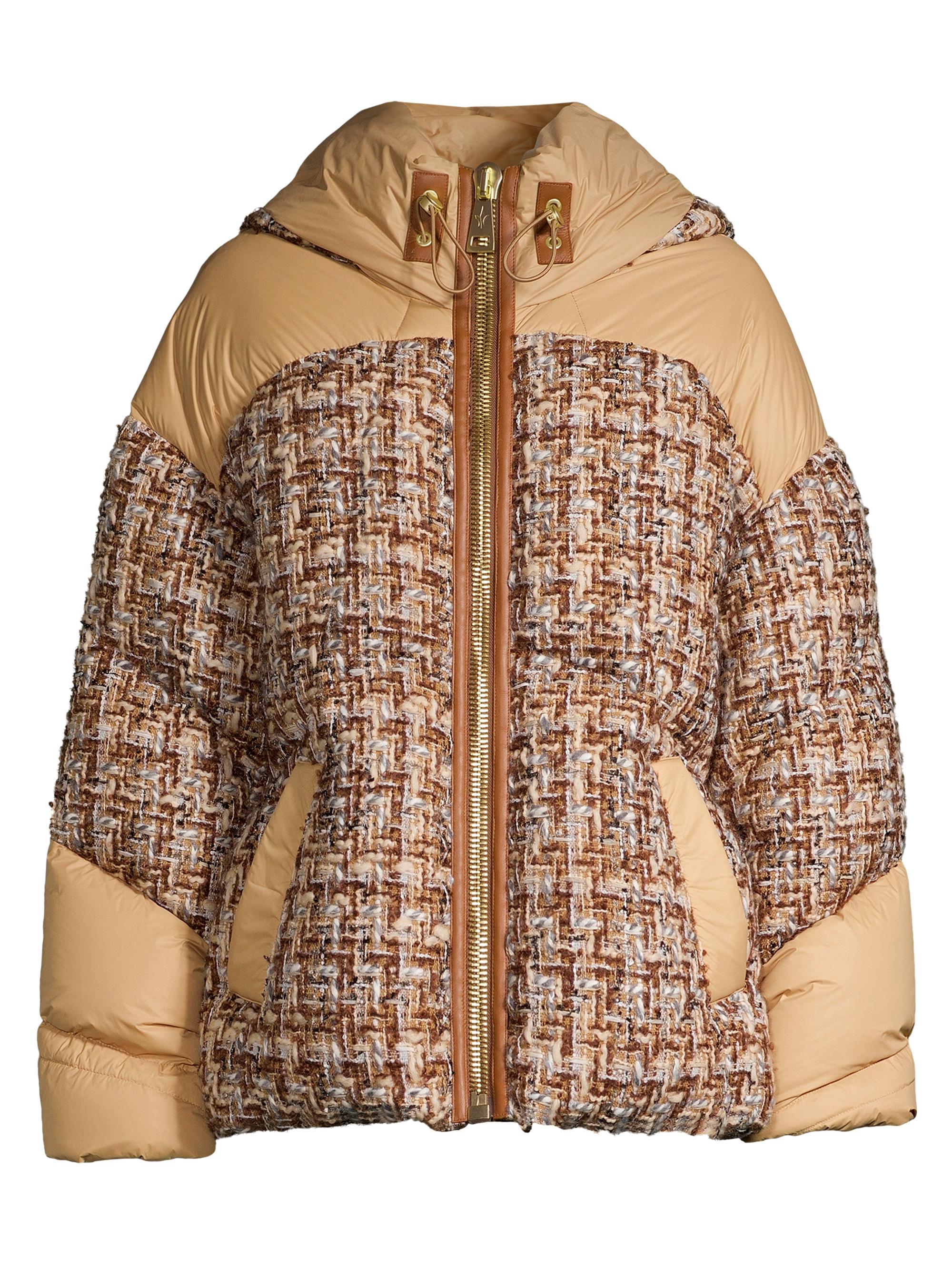 Shop Nicole Benisti Matignon Tweed Down Jacket | Saks Fifth Avenue