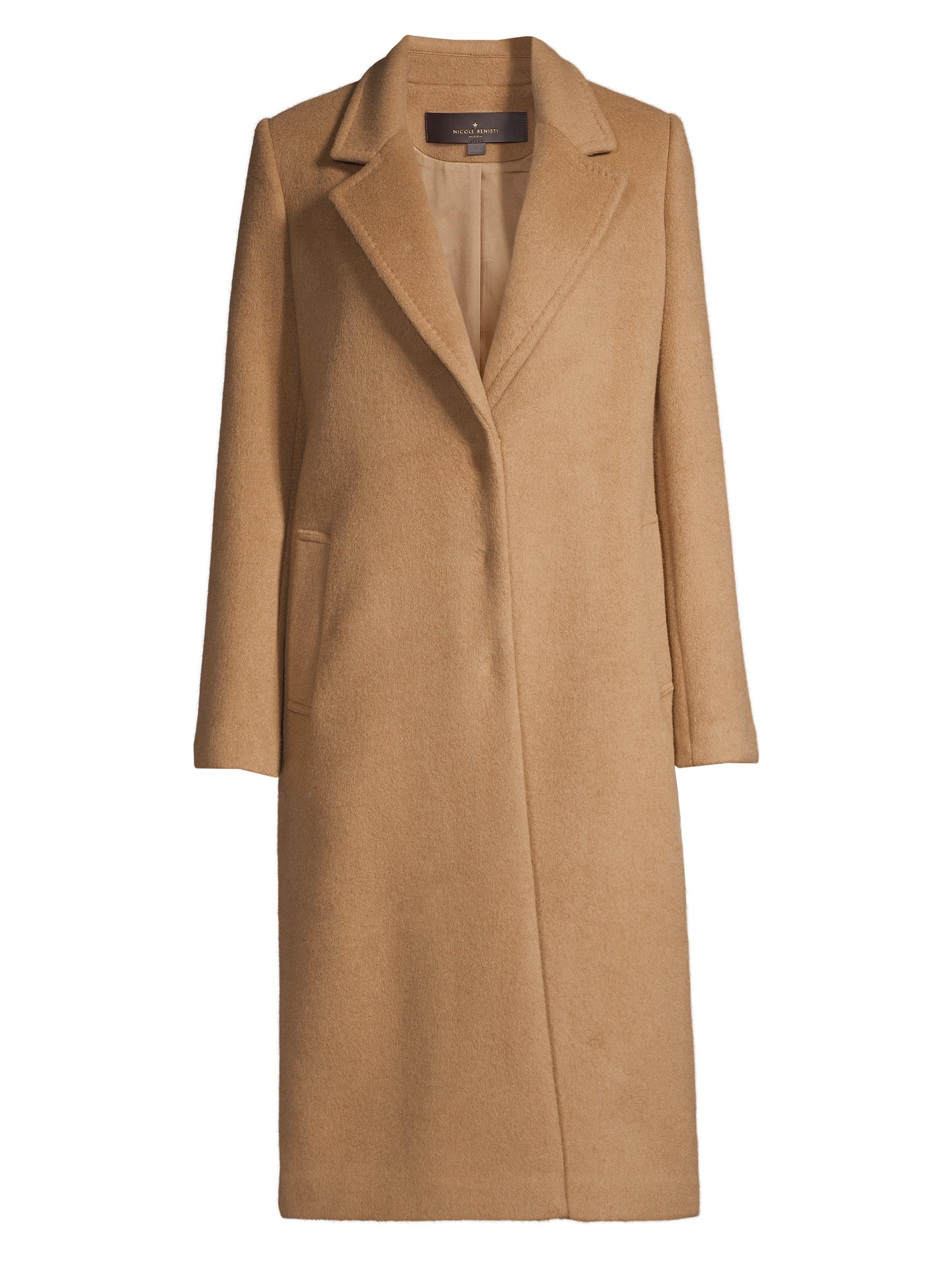 Nicole Benisti Tessa Wool-Camel Coat | Saks Fifth Avenue