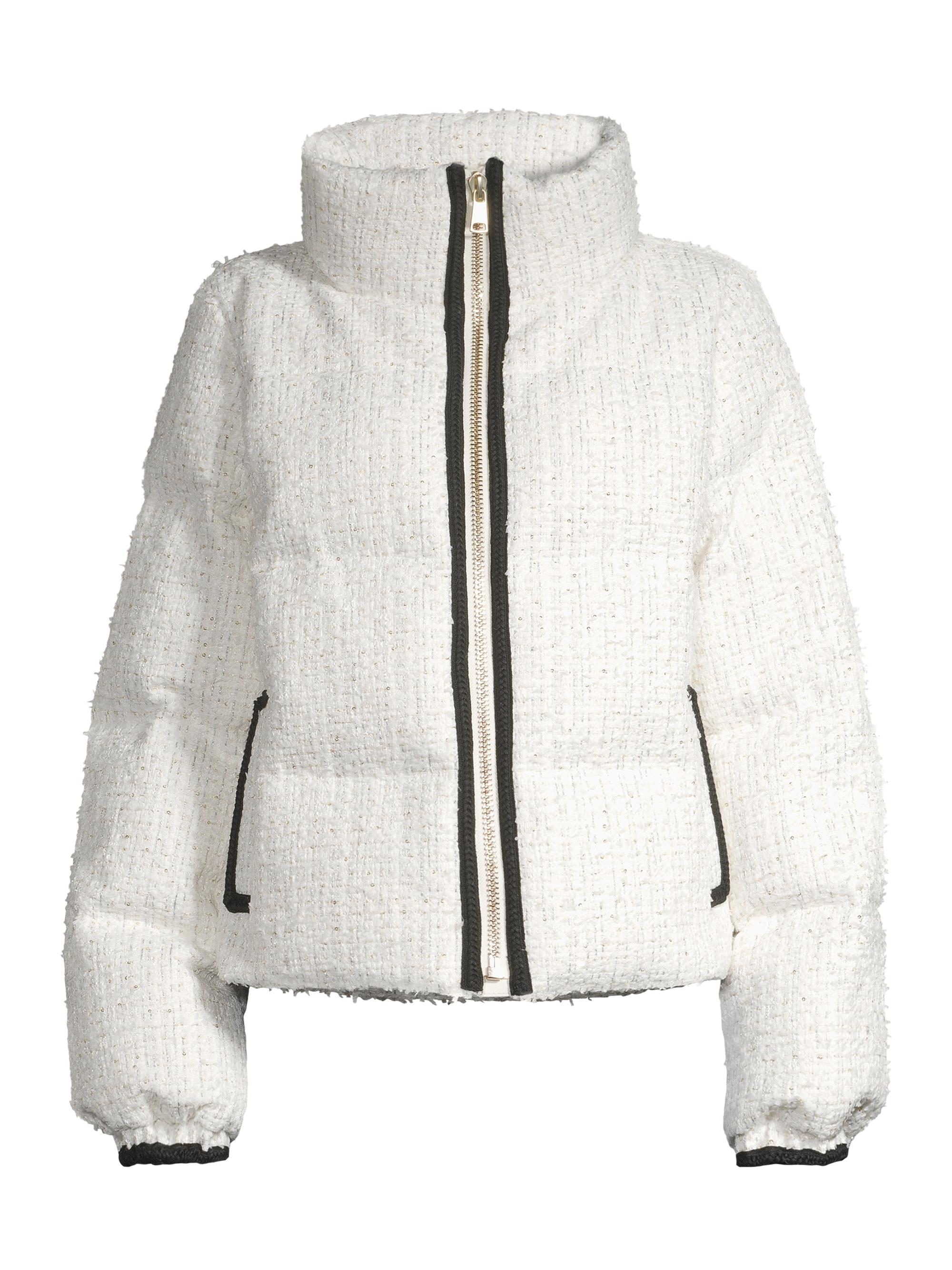 Nicole Benisti Women's Kensington Tweed Puffer Jacket -