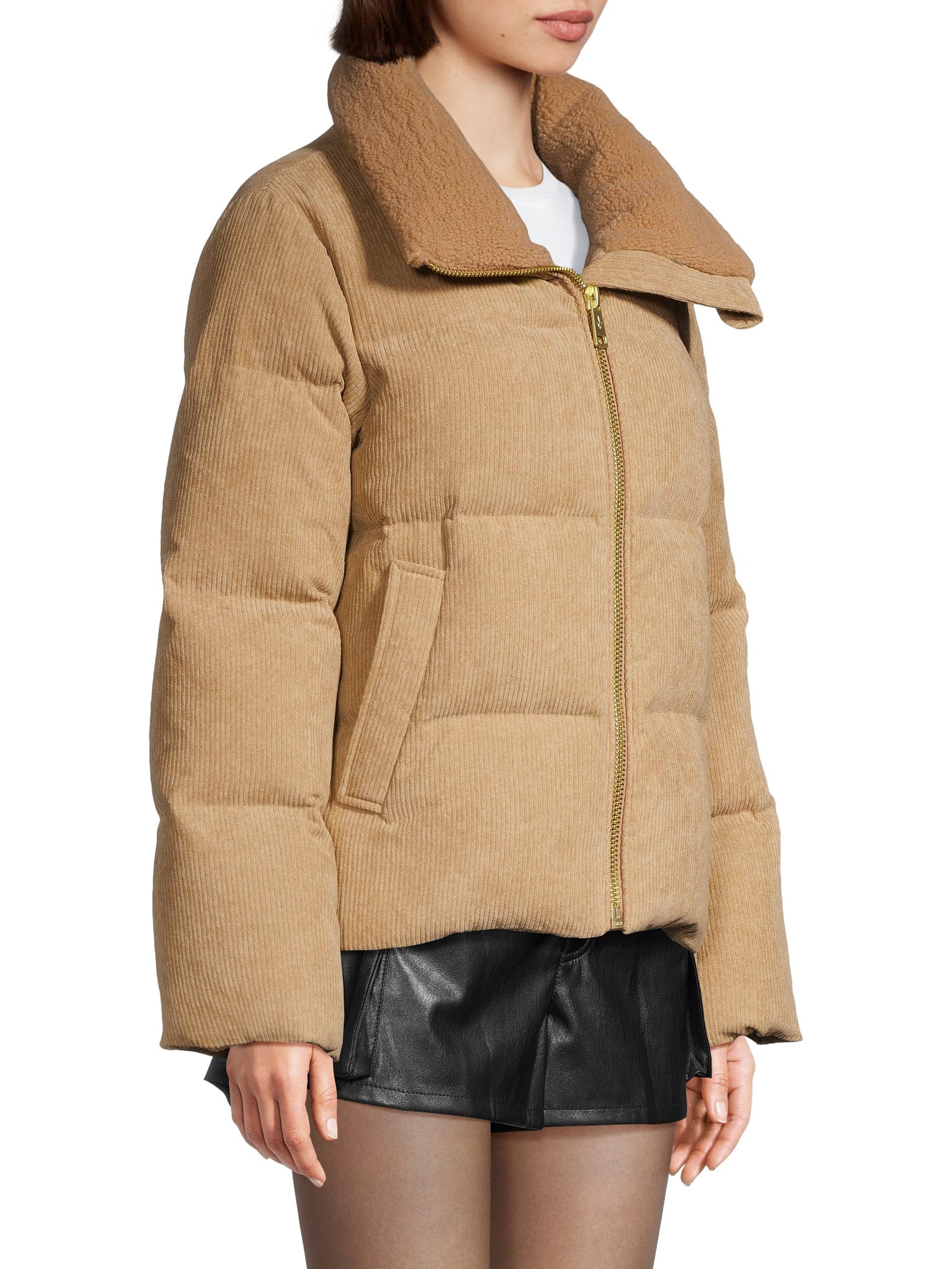 Nicole Benisti Mia Corduroy Down Puffer Jacket | Saks Fifth Avenue
