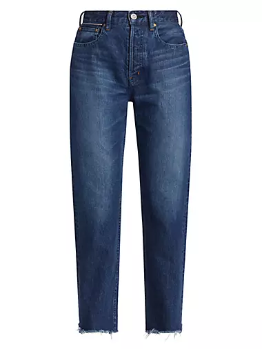 Corcoran Wide-Leg Stove Pipe Jeans