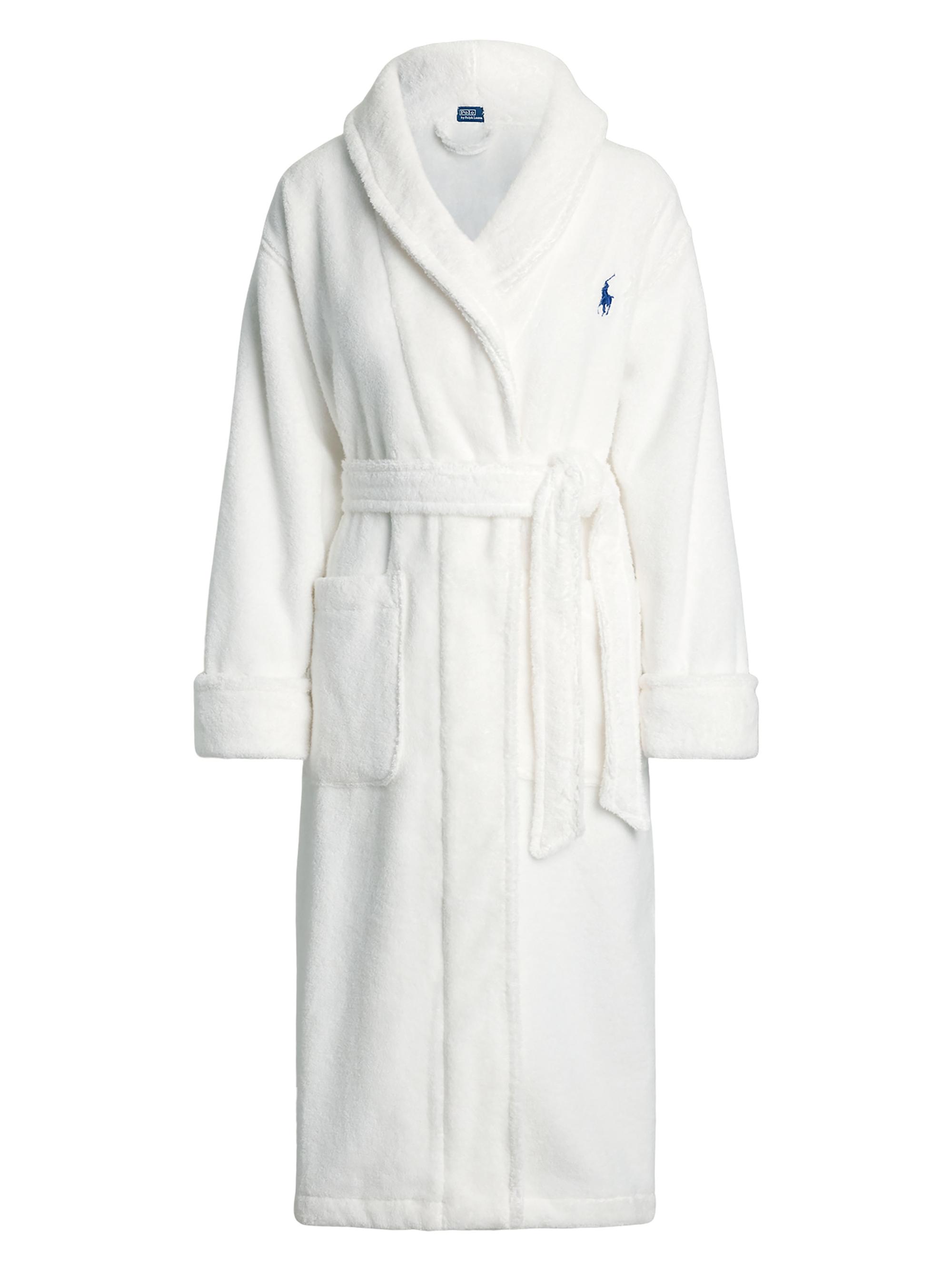 Polo Ralph Lauren Beret Bear Cotton Bath Robe Saks Fifth Avenue