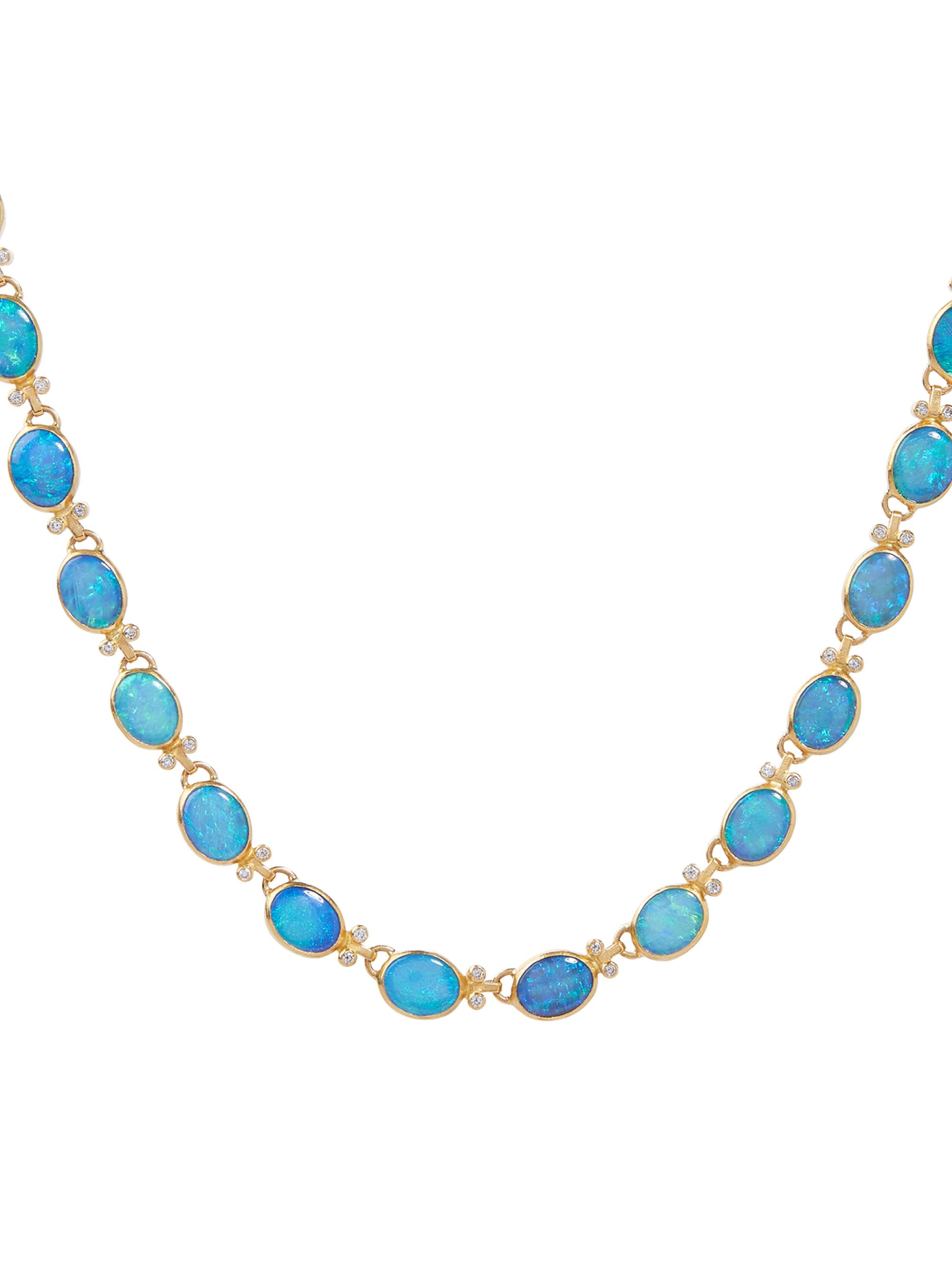 Gurhan Rune 24K Yellow Gold, Australian Opal TCW