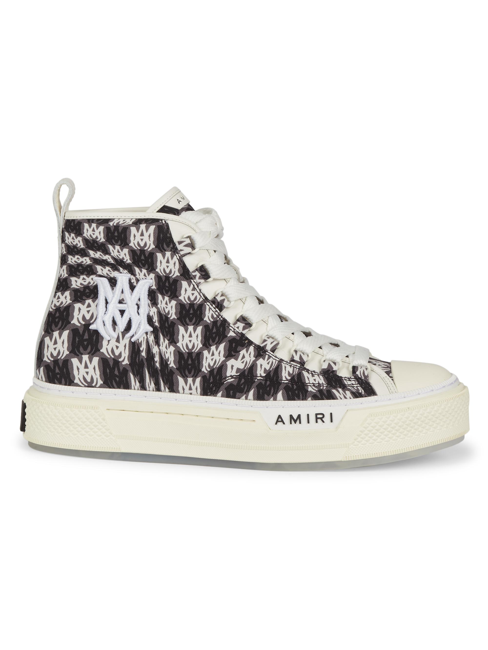 新品 AMIRI スニーカー CHECKERED MA COURT HI 42 AMIRI(アミリ) - MA