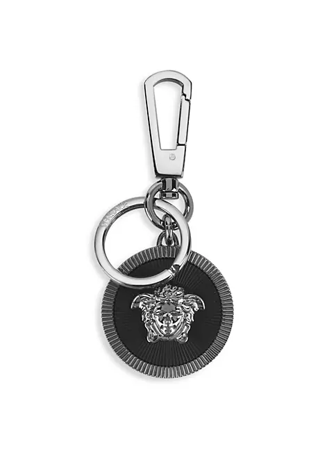 Shop Versace Medusa Metal Key Ring