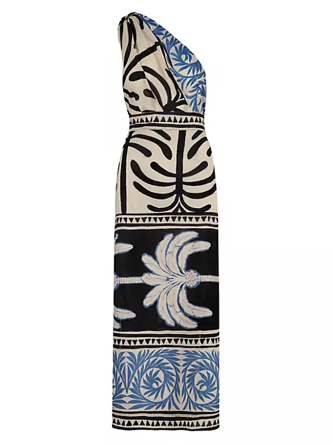 Louis Vuitton LV Monogram Flower Tile One-Piece Swimsuit, Blue, 42
