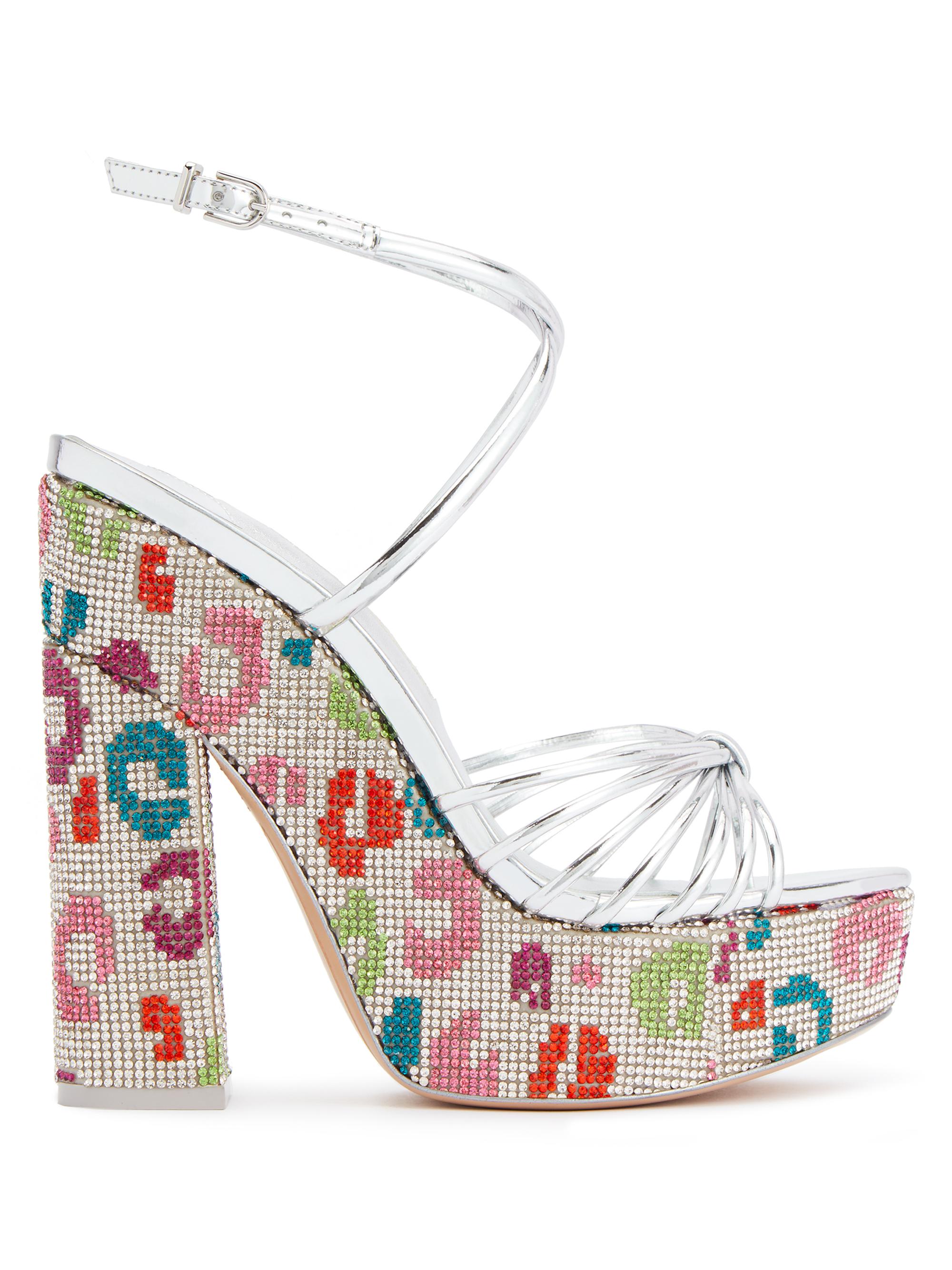 Sophia Webster Women's Rue 140MM Leopard Platform Sandals - Carnival