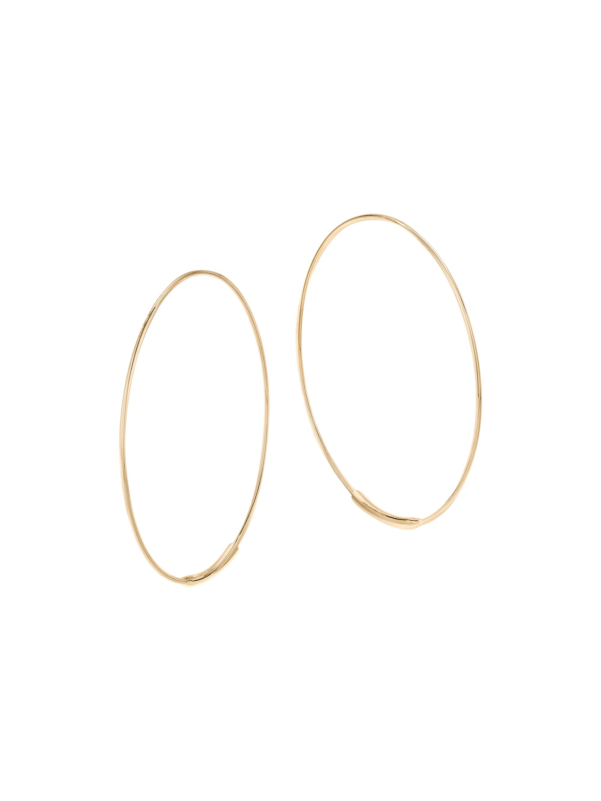 Lana Women's Magic 14K Yellow Gold  Hoop Earrings - Gold