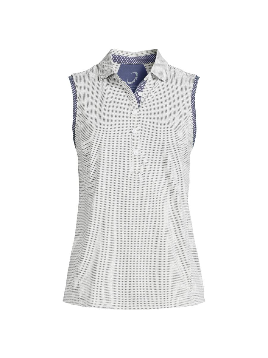 Zero Restriction Women's Tae Sleeveless Polo Top