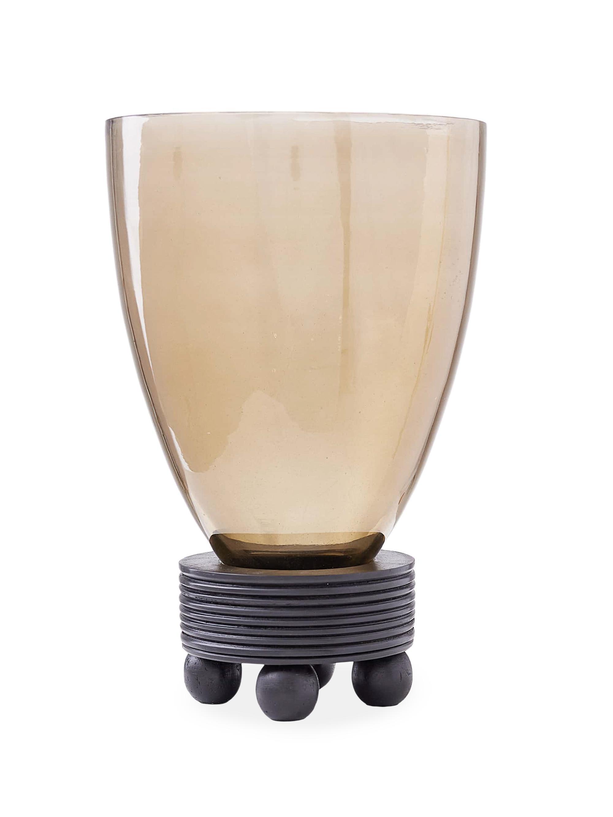 Arteriors Wendell Vase - Black