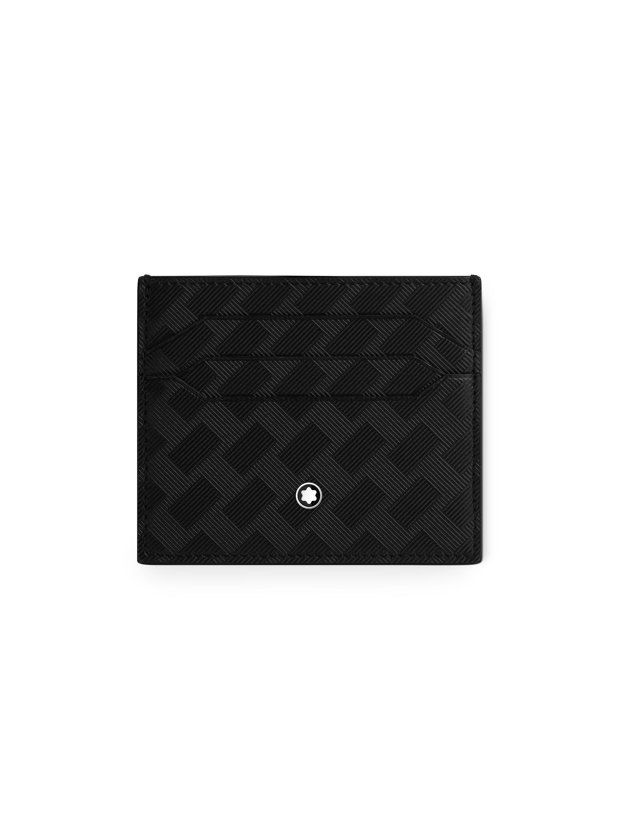 Montblanc Men's Extreme 3.0 Leather Card Holder - Black