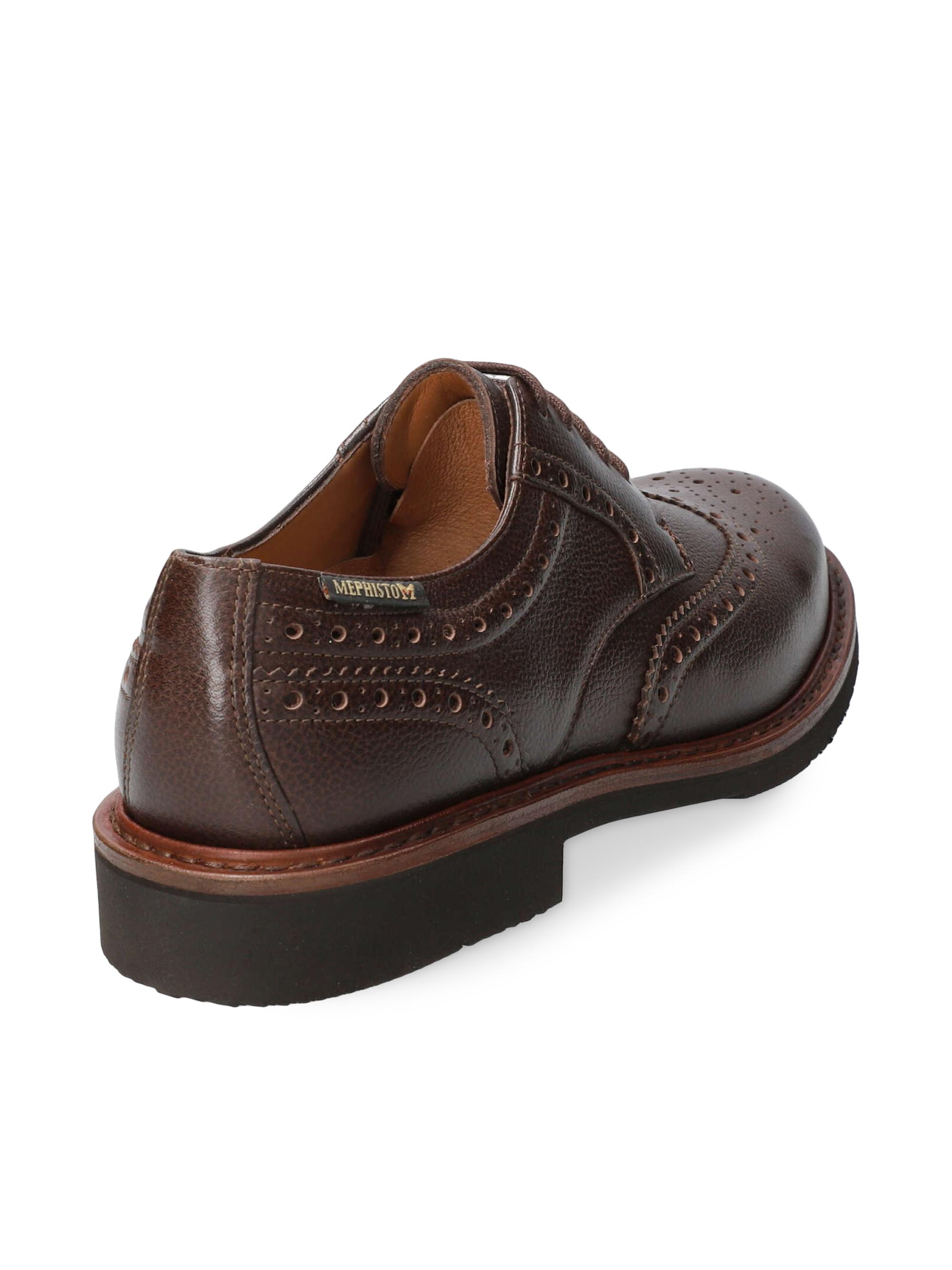 Mephisto Black Oxford Shoes with Brogue Detailing Marlon | Mephisto USA main image 4