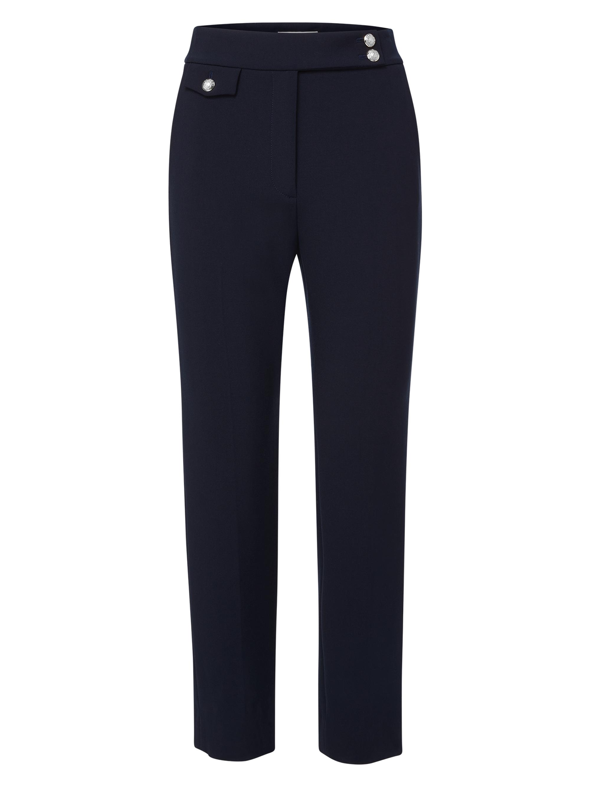 Veronica Beard Women's Renzo Tailored Trousers - Navy Silver