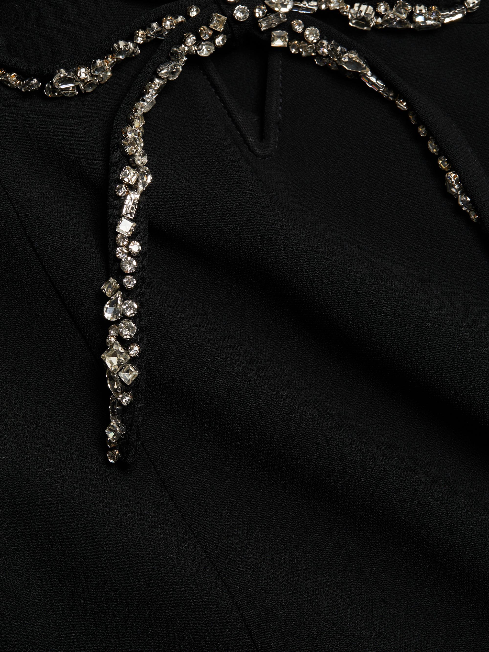 Cinq  Sept Women's Adele Embellished Bow Gown - Black - Size 16
